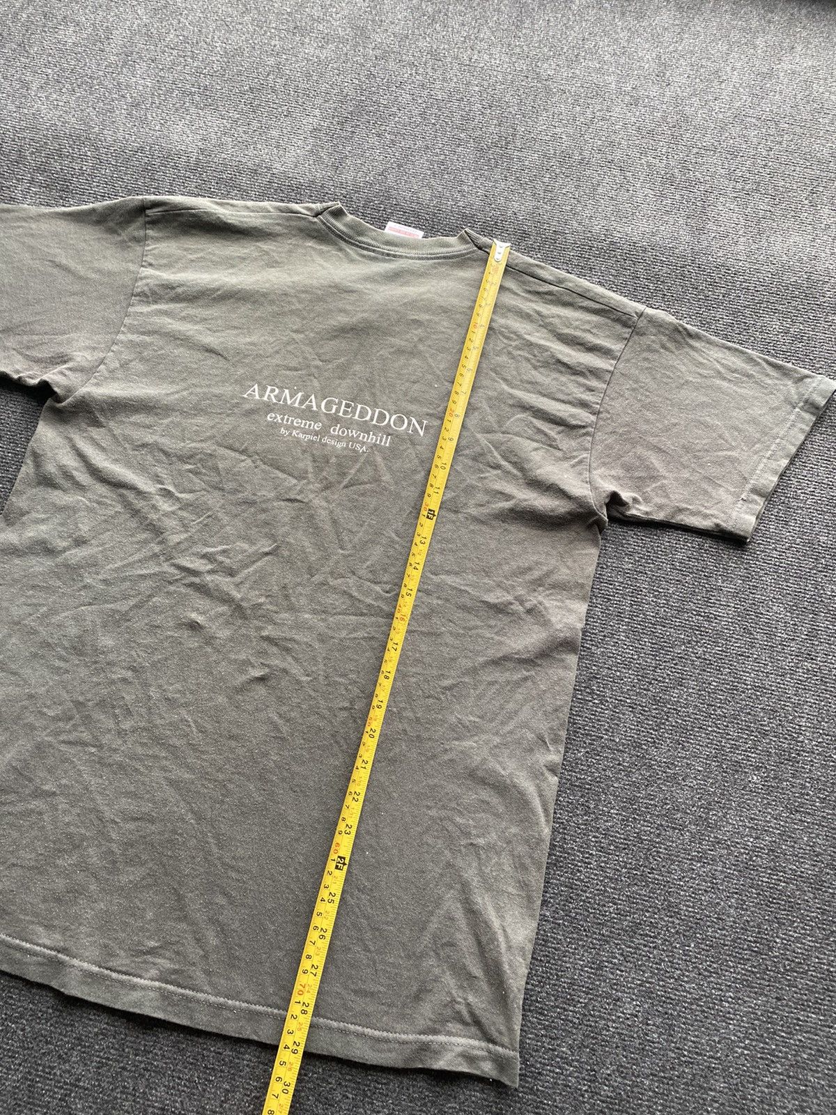 Fruit Of The Loom 🔥Karpiel armageddon downhill usa extreme mtb bike rare tee Size US L / EU 52-54 / 3 - 7 Thumbnail