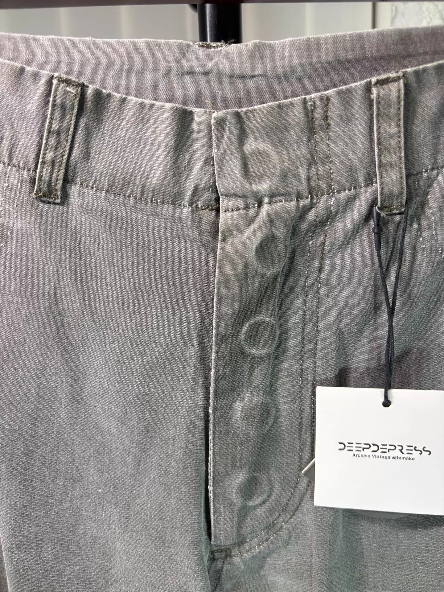 Undercover UNDERCOVER 1999ss Relief Washed Printed Pants Size US 32 / EU 48 - 2 Thumbnail