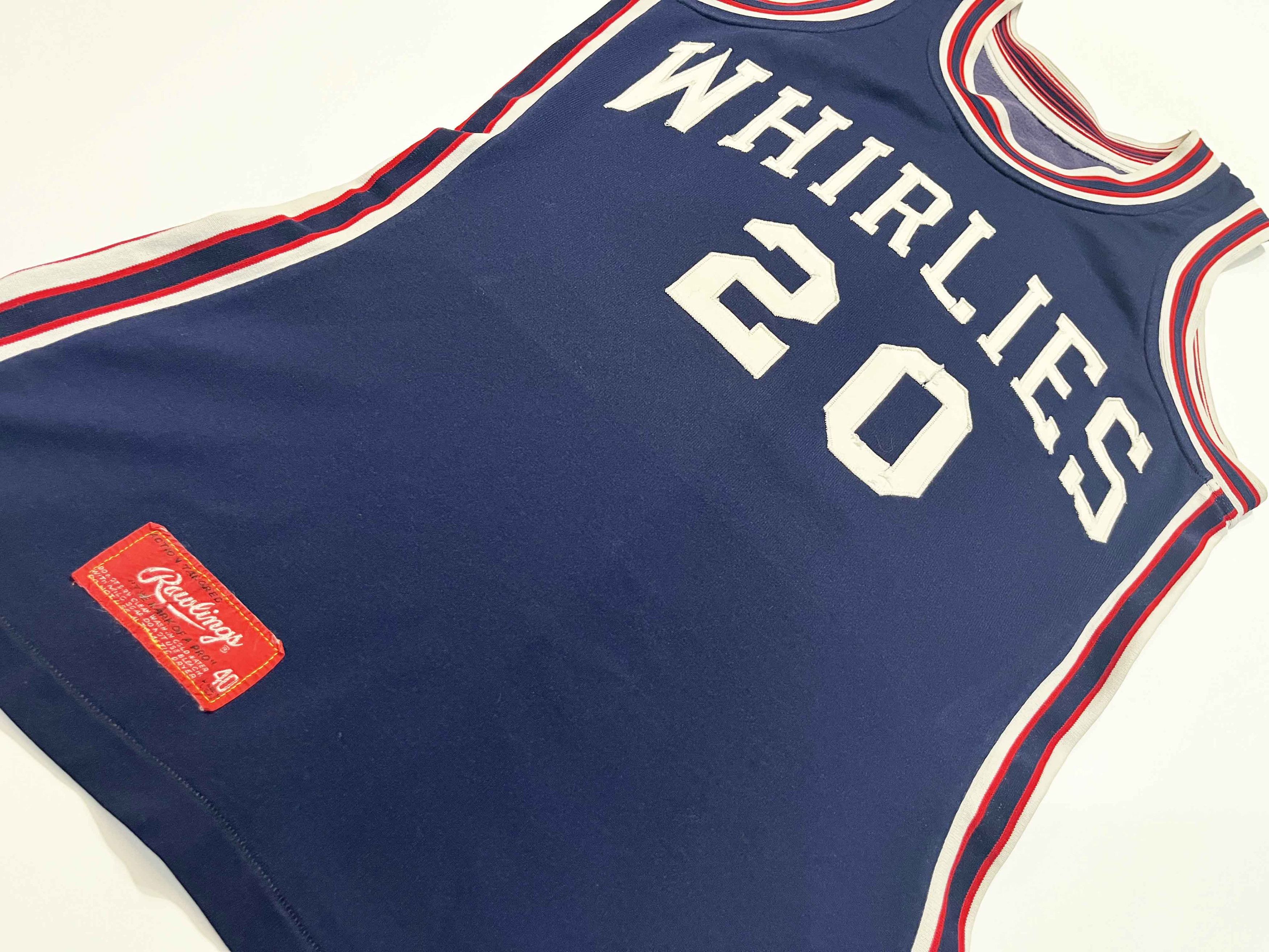 Other Vintage Rawlings Whirlies #20 Basketball Jersey Size US M / EU 48-50 / 2 - 7 Thumbnail