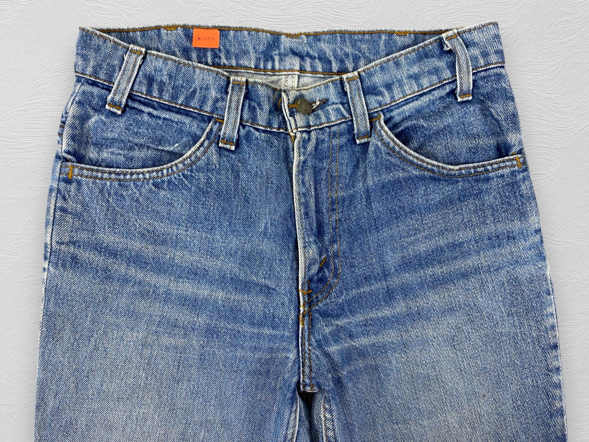 Levi's 80's Distressed Mudwash Vintage Levi's 646 Flare Orange Tab Size US 29 - 3 Thumbnail
