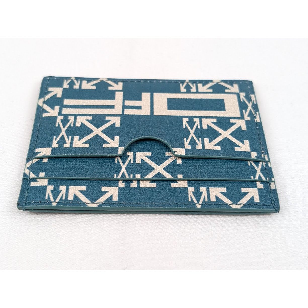 Off-White o1rshd1 Q:2 / Size:OS /Monogram Simple Card Case Green/Beige Size ONE SIZE - 5 Thumbnail
