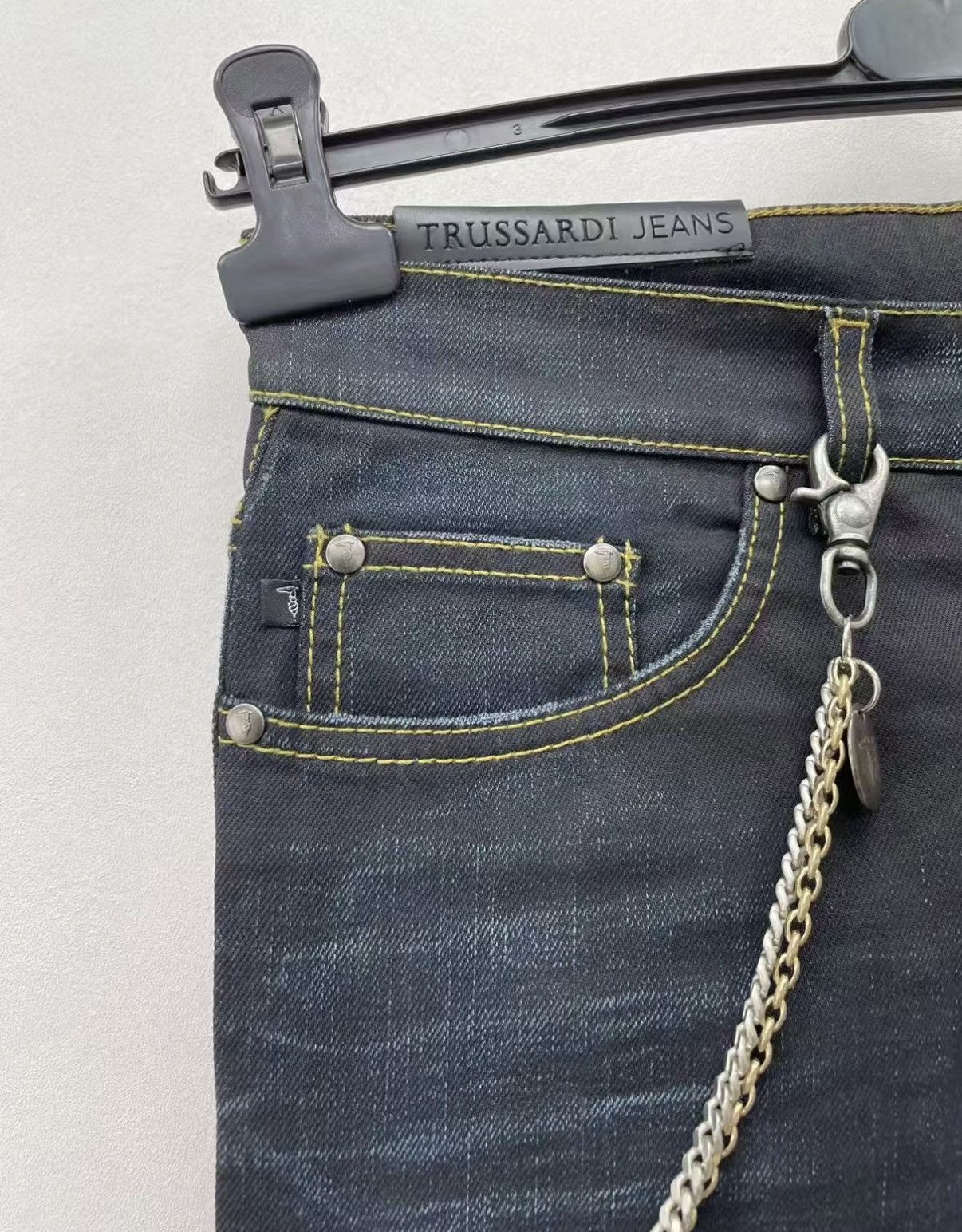 Trussardi Trussardi Stretch Washed Jeans J30 Size US 31 - 2 Thumbnail