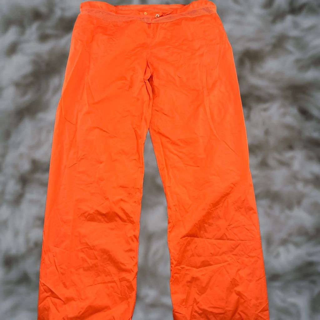 Helly Hansen Helly Hansen Waterproof Rain Over Pants Mens M Orange Rain Pants Mens Regular Color Orange Waterproof Sports Outdoor 90s? Size US 31 - 1 Thumbnail