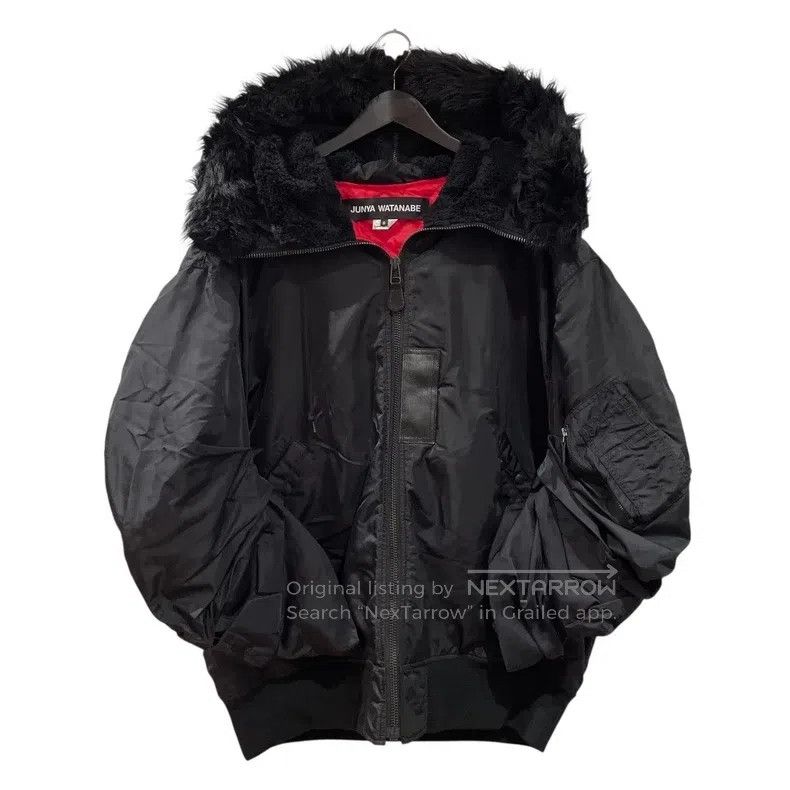Junya Watanabe Junya Watanabe Puff sleeve fur collar jacket Size S / US 4 / IT 40 - 1 Thumbnail