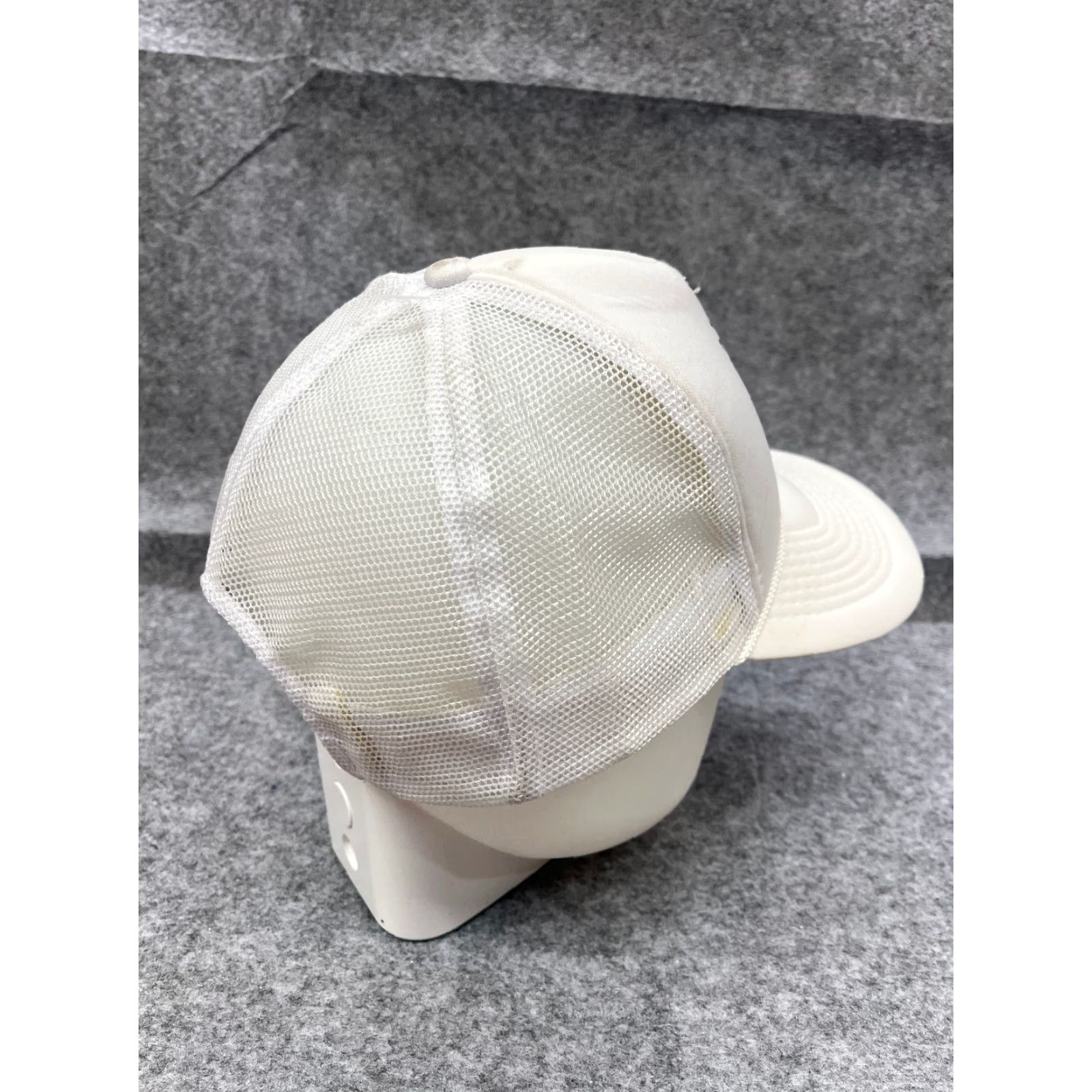 Rivieras Riviera Hotel & Casino Las Vegas Hat Cap Snap Back Adult OS White Polyester Trucker Size ONE SIZE - 7 Thumbnail