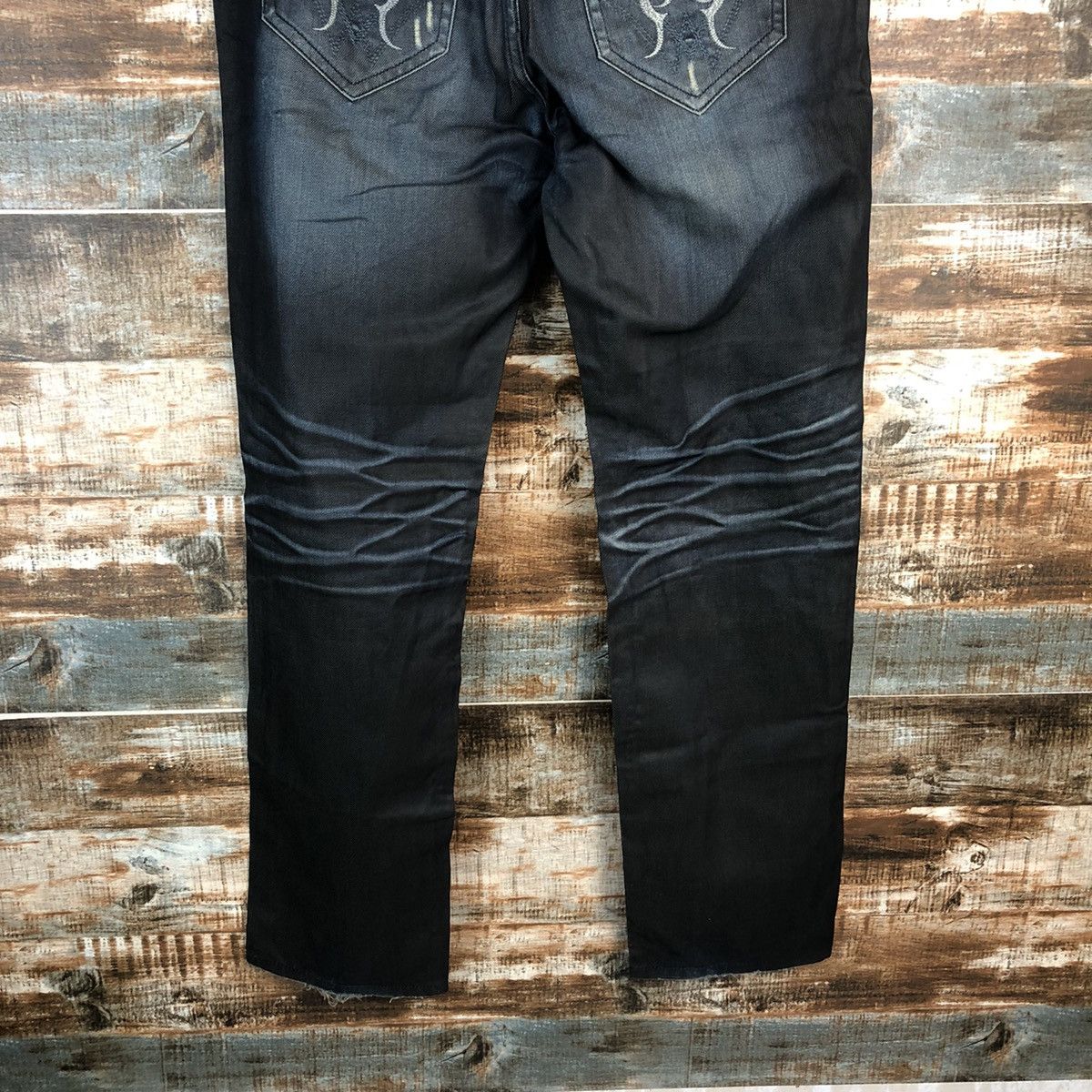 Japanese Brand DLL Osaka Big Train Blue Denim Pants #C095 Size US 38 / EU 54 - 17 Thumbnail