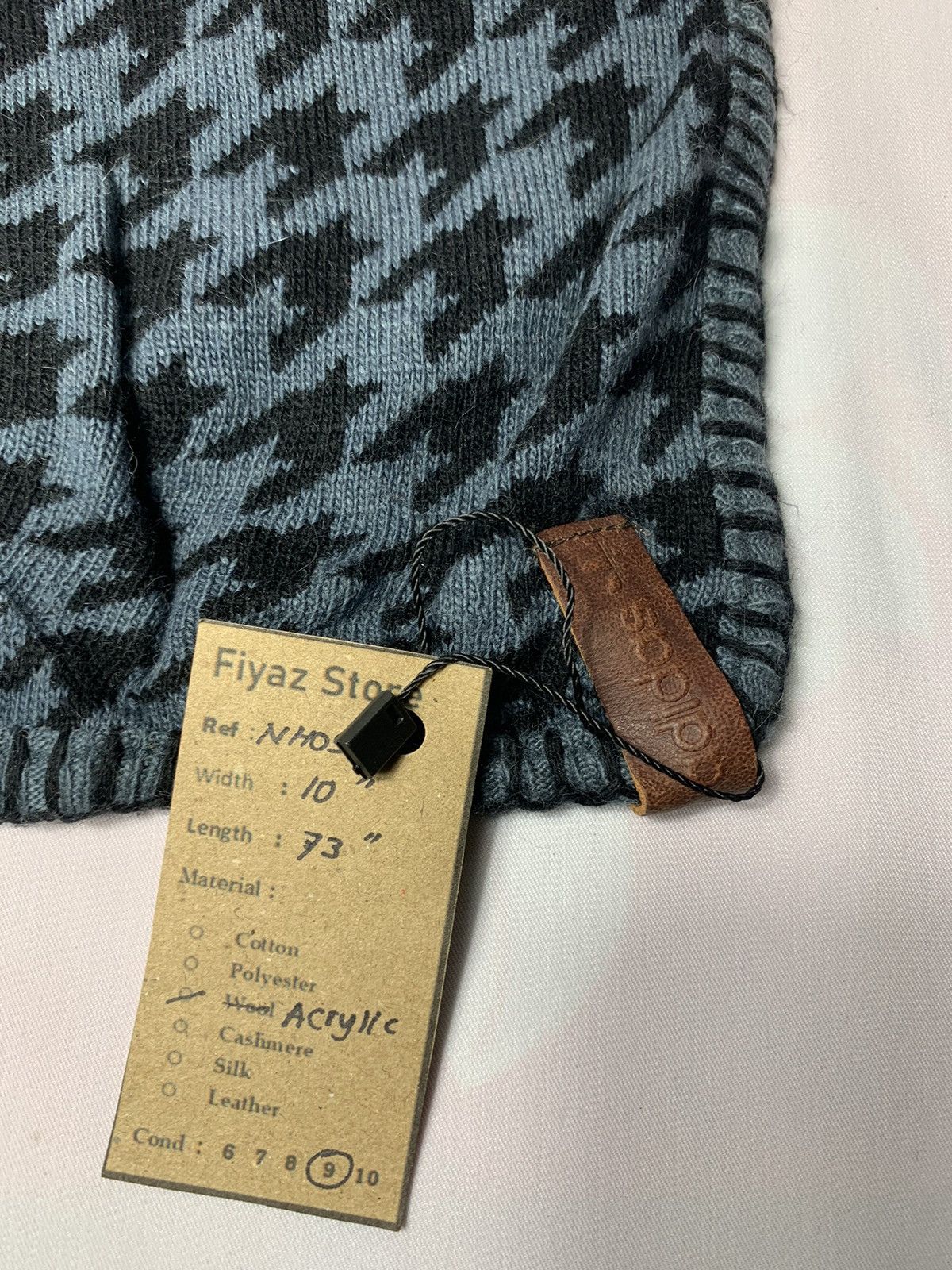 Adidas Adidas Houndstooth Scarf / Muffler / Neckwear Size ONE SIZE - 5 Thumbnail