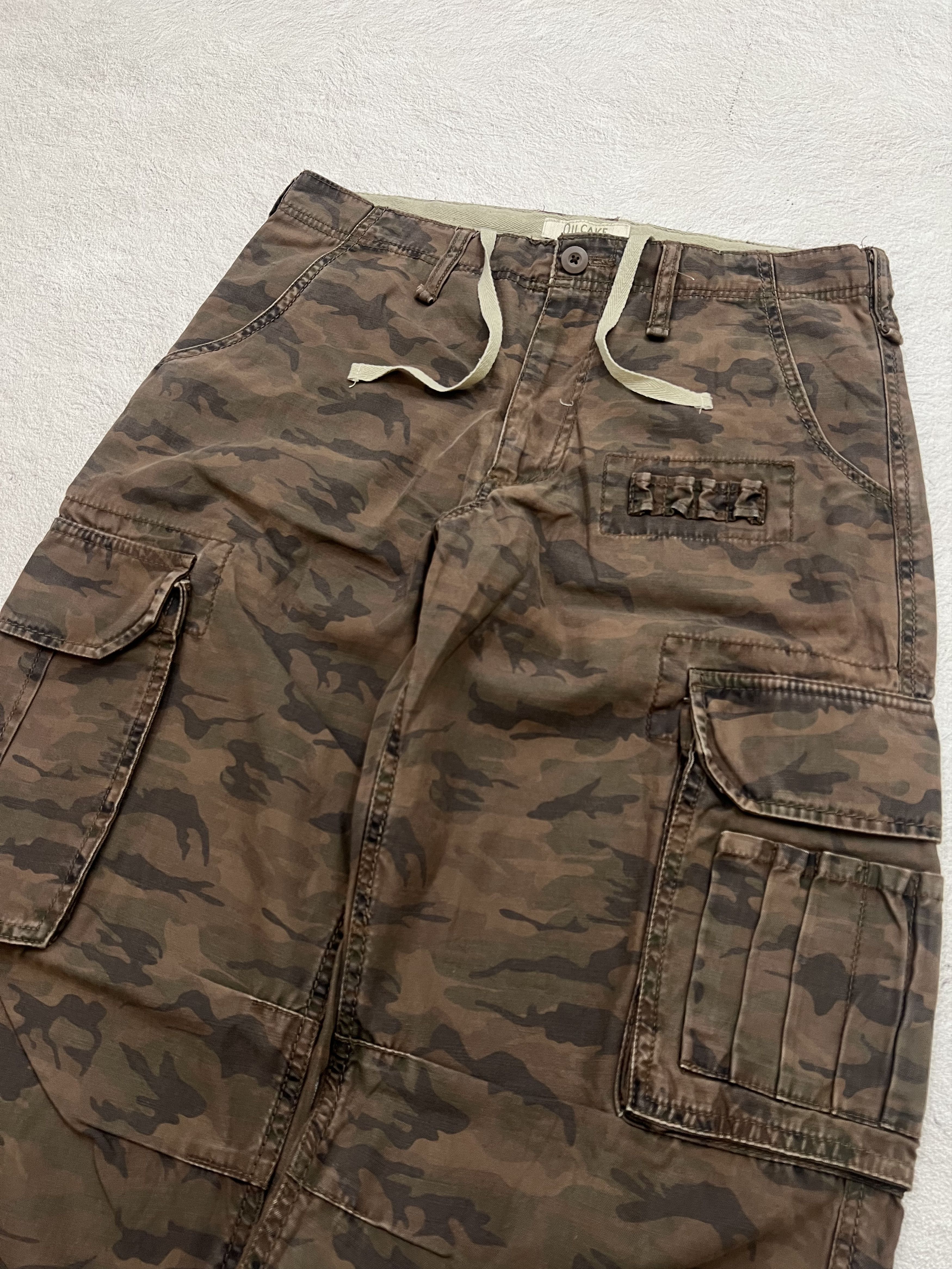Japanese Brand 2000s Oil Cake Ys Hysteric Junya Tornado Cargo y2k Lgb Ifsix Size US 31 - 4 Thumbnail