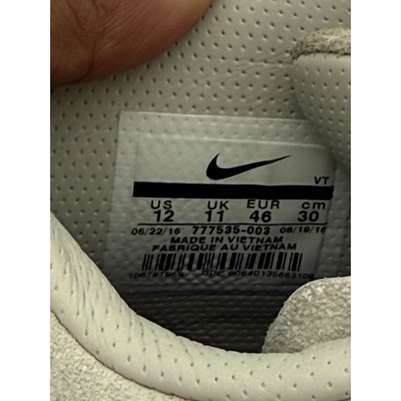 Nike Nike Air Trainer Victor Cruz Light Bone Size US 12 / EU 45 - 2 Thumbnail