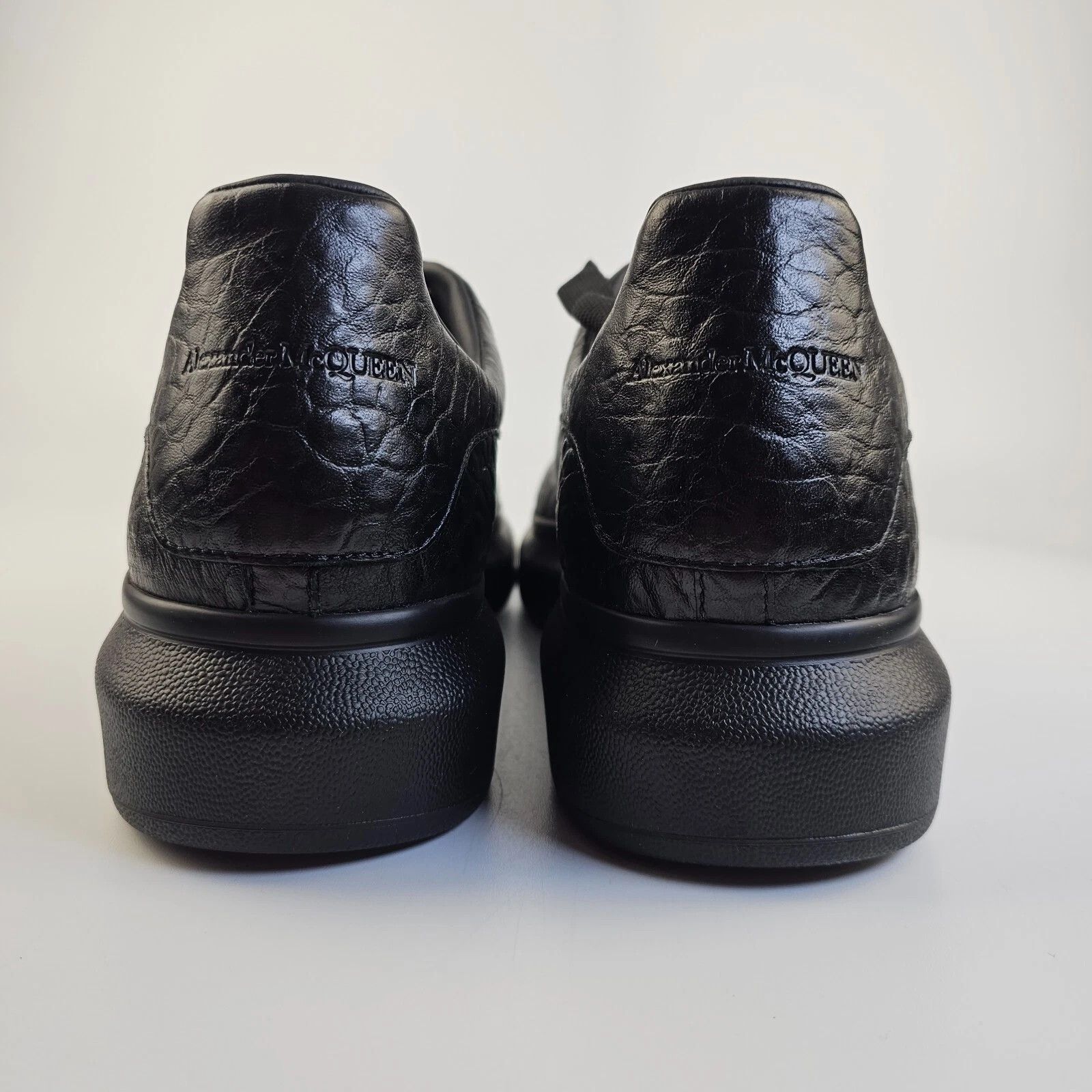Alexander McQueen ALEXANDER MCQUEEN Oversized Men's Black Sneakers New Size US 5 / EU 37 - 4 Thumbnail