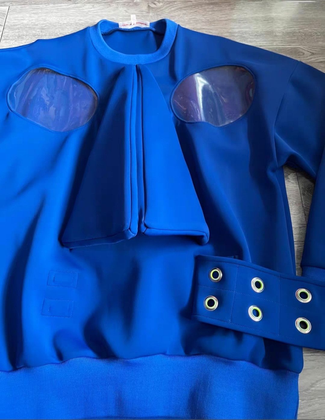 FW21 Runway Blue Mask Sweater