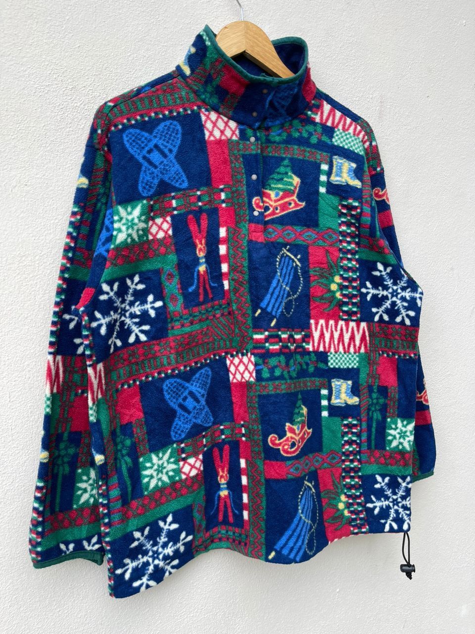 L.L. Bean L.L. Bean Fleece Blouson All Over Print Size US L / EU 52-54 / 3 - 3 Thumbnail