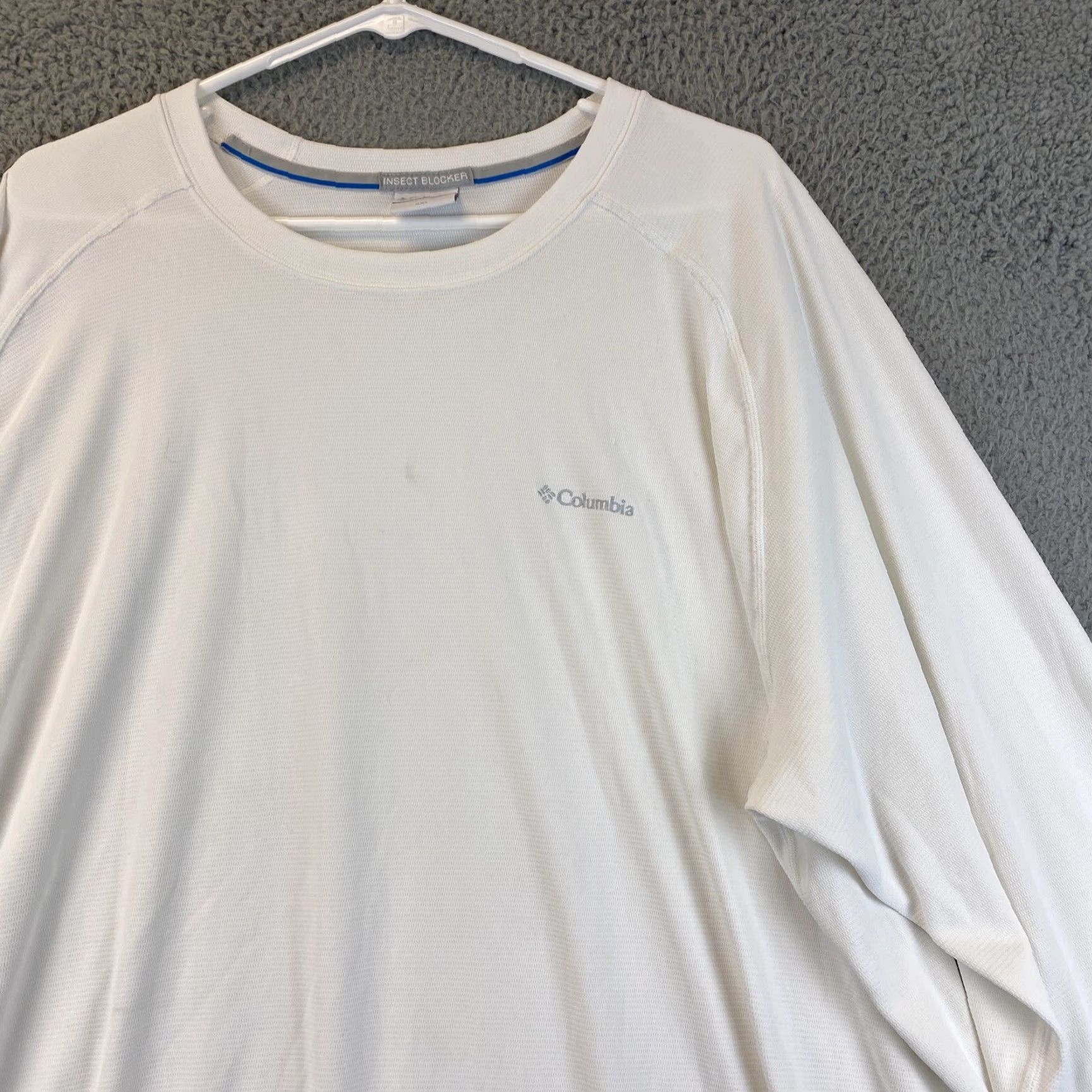 Vintage Columbia Men's Terminal Tackle dri-fit Shirt 2XL Quick Dry Logo Short Sleeve Crew Neck Shirt /68-29 Clothing/Activewear Size US XXL / EU 58 / 5 - 2 Thumbnail