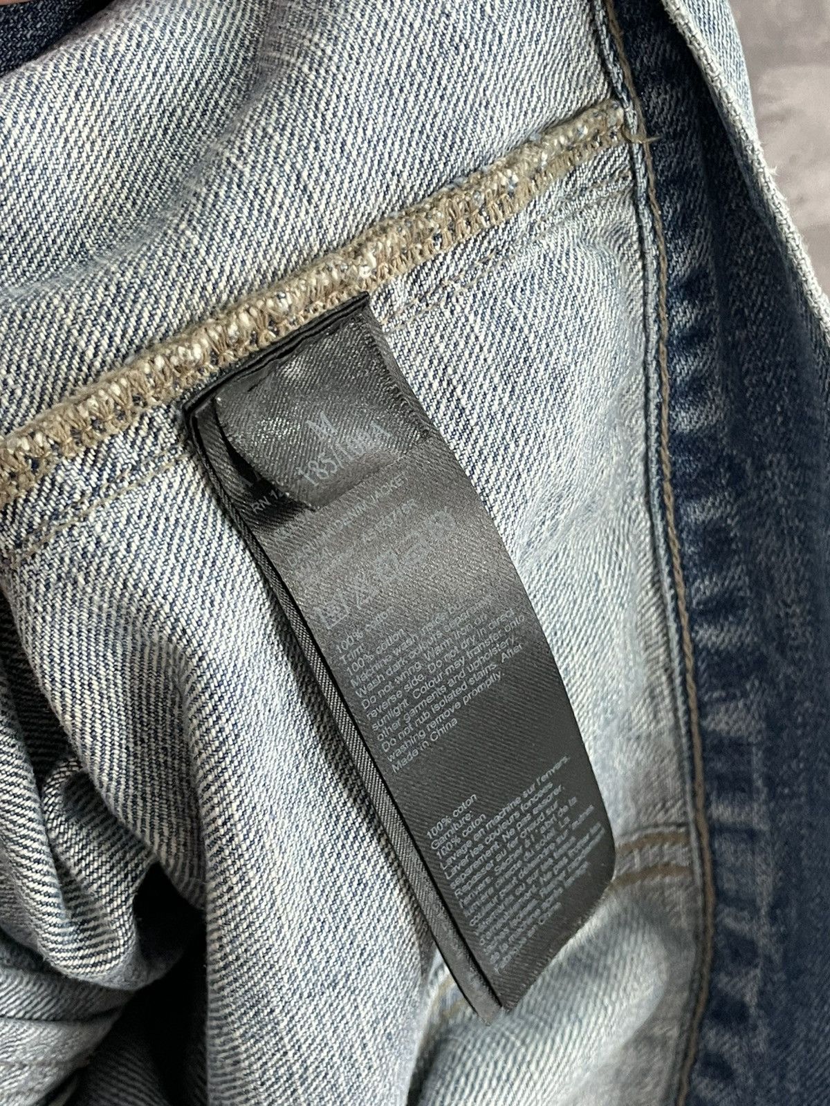 Allsaints × Japanese Brand Allsaints Distressed Denim Y2K Vibe Glamour Jacket Size US M / EU 48-50 / 2 - 9 Thumbnail