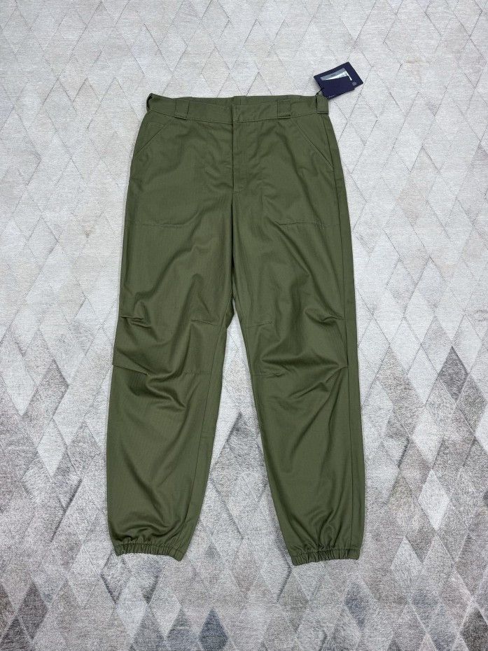 Prada Prada Green Cotton Jogger Pants Size 52 Size US 36 / EU 52 - 1 Thumbnail
