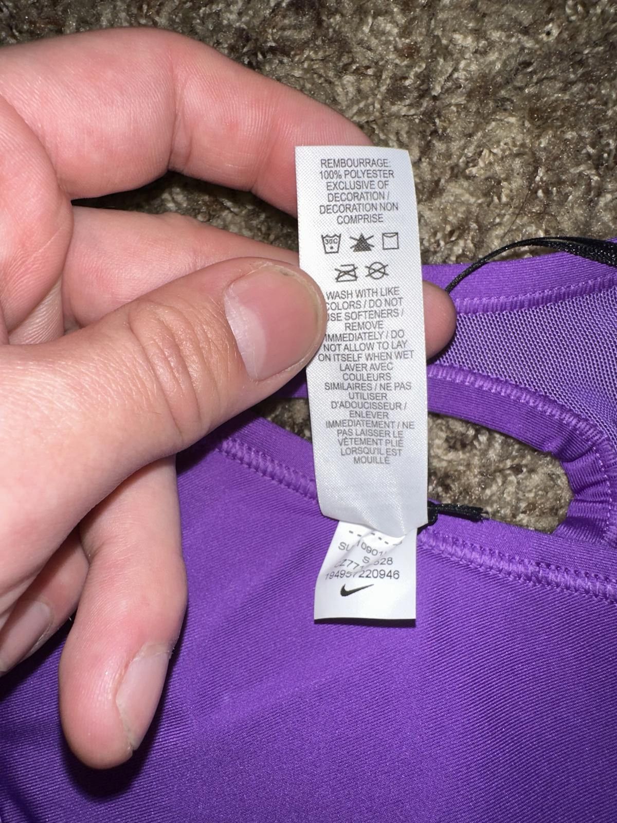 Nike Nike Swoosh Icon Clash Medium-Support 1-Piece Pad Sports Bra Size ONE SIZE - 6 Thumbnail