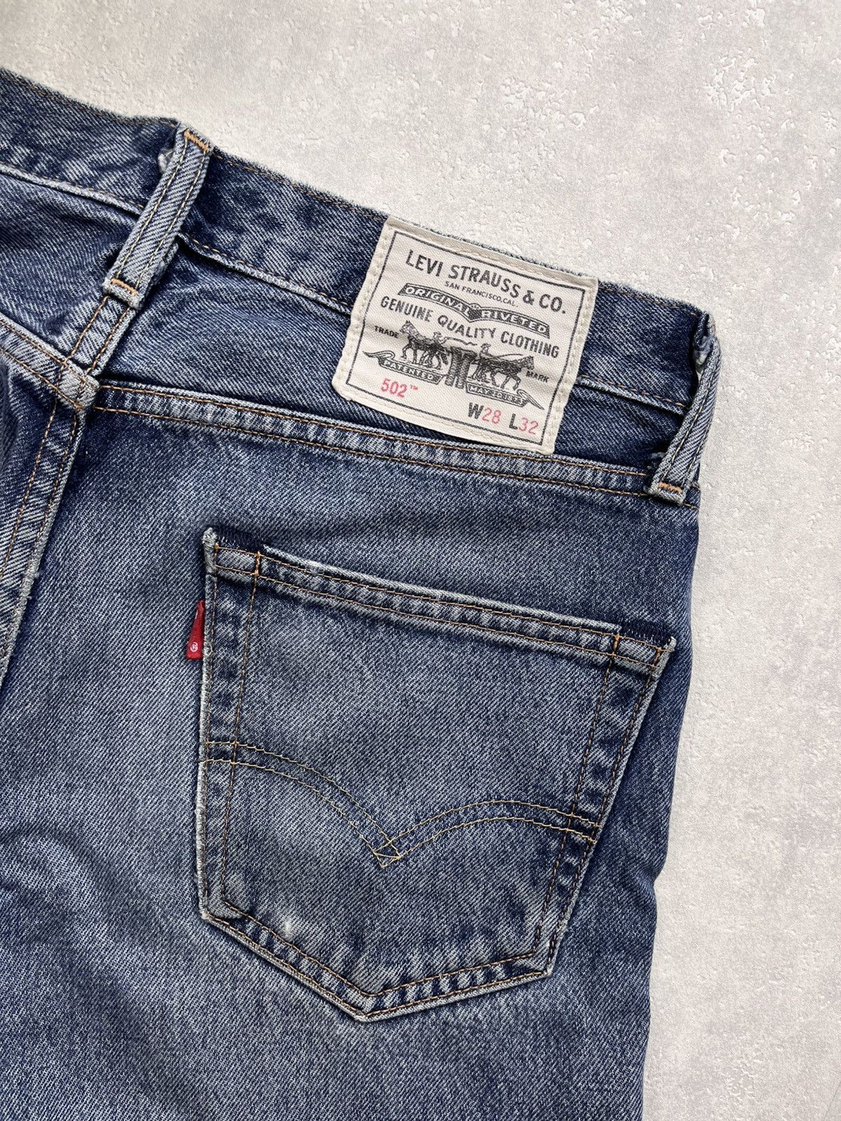 Levi's 90’s LEVI STRAUSS 502 CLASSIC JEANS Y2K RETRO Size US 30 / EU 46 - 3 Thumbnail