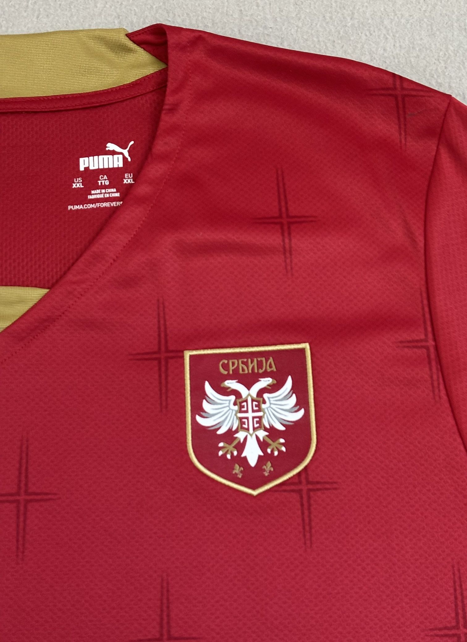 Puma Serbia 2022 Puma Football Jersey Size XXL Size US XXL / EU 58 / 5 - 8 Thumbnail