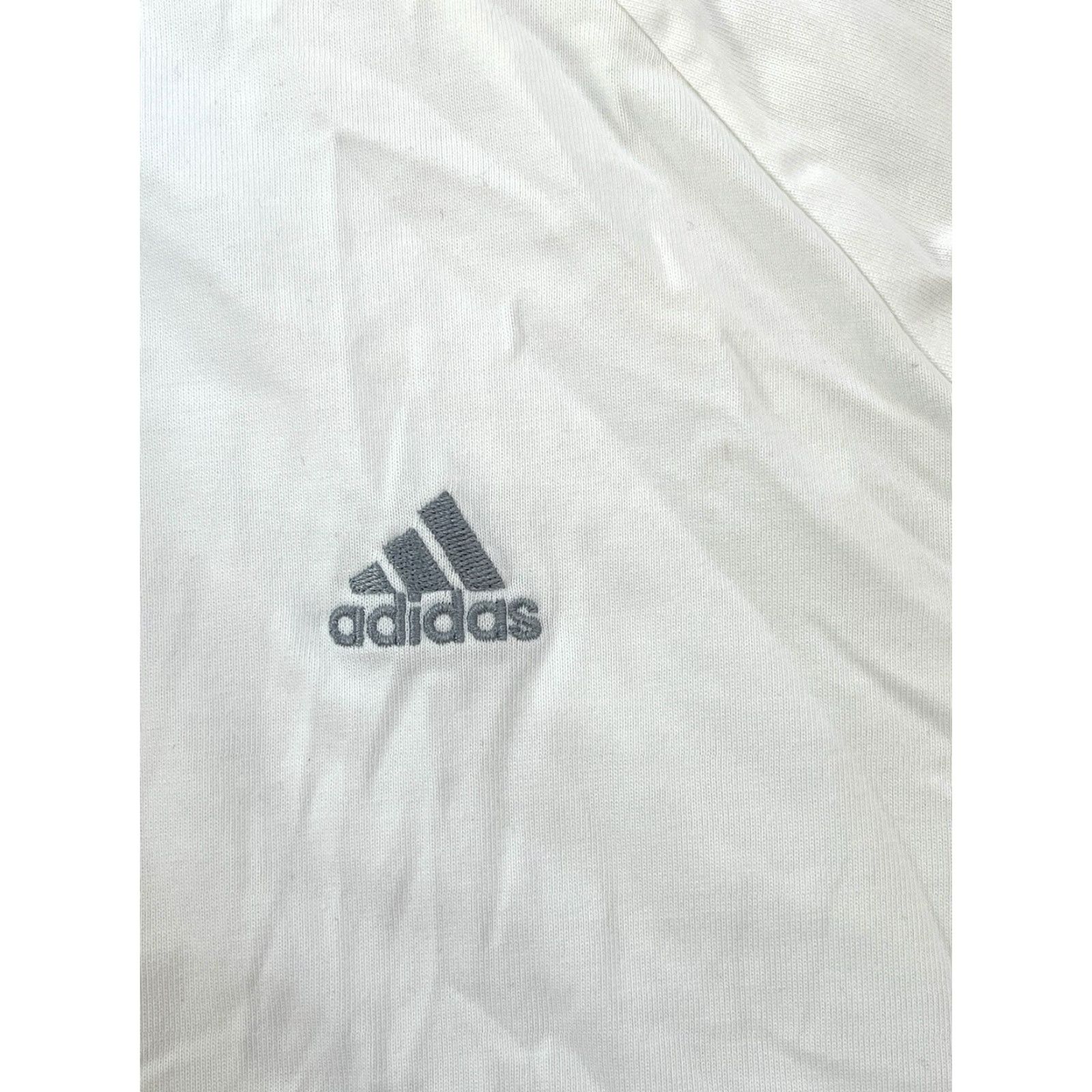 Adidas adidas clima365 T-Shirt Mens XL Short Sleeve White NWT 2008 Deadstock grey logo 32" long 24.5" across Size US XL / EU 56 / 4 - 7 Thumbnail