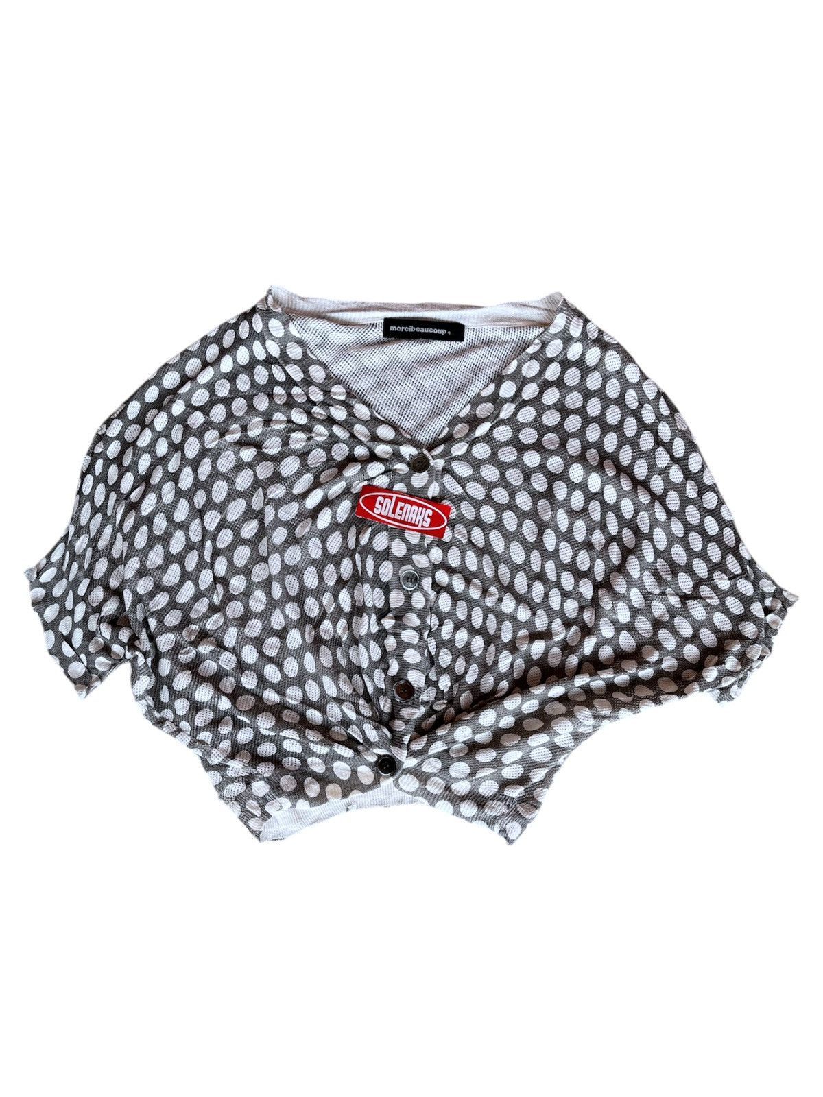 mercibeaucoup Mercibeaucoup Issey Miyake polkadot sweater Size S / US 4 / IT 40 - 1 Thumbnail