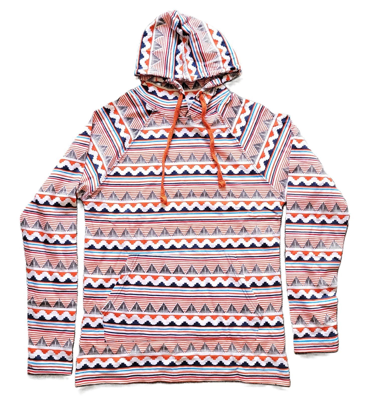 Other Lightweight Hoodie Shirt Aztec Tribal Pattern Pullover Small Size US S / EU 44-46 / 1 - 2 Thumbnail