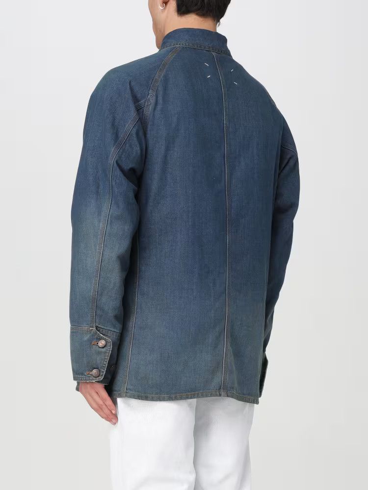 Maison Margiela o1y1124 Denim Jacket in Blue Size US M / EU 48-50 / 2 - 3 Thumbnail