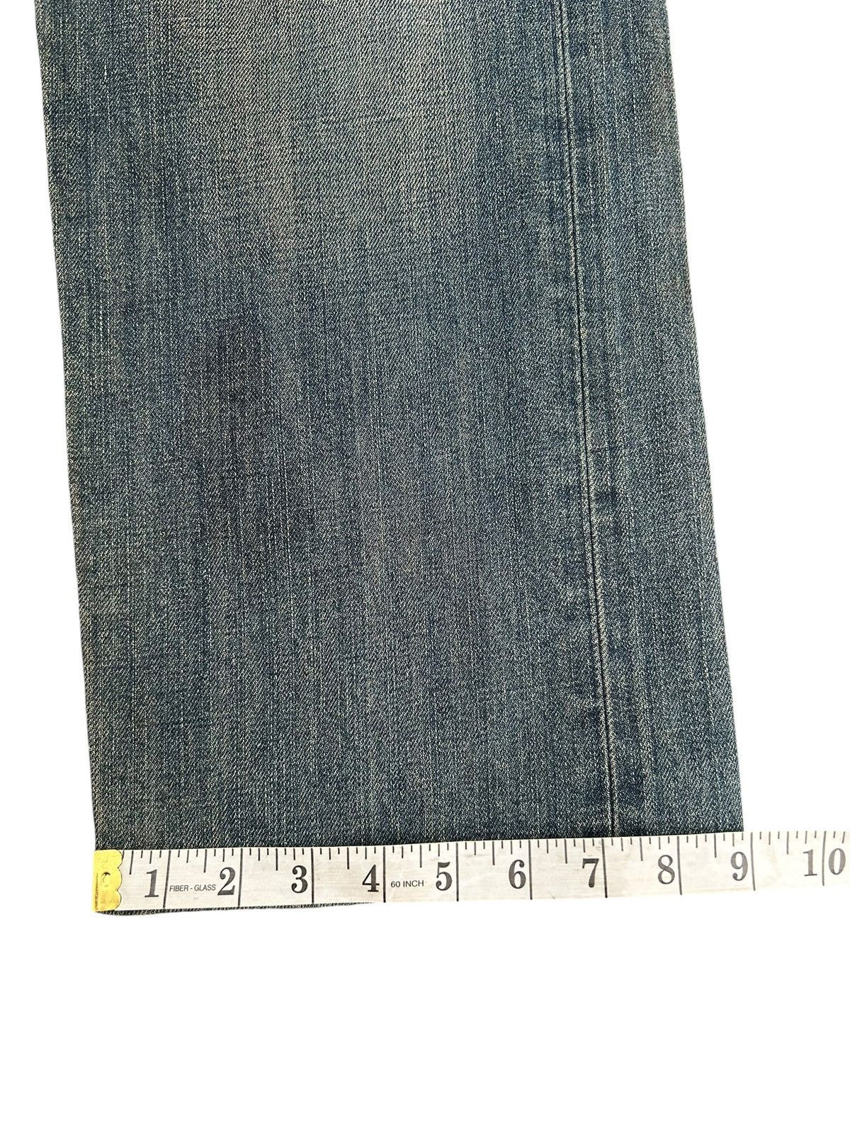Kapital VINTAGE EDWIN 505 SELVEDGE BAGGY RUSTY DISTRESSED DENIM JEAN Size US 28 / EU 44 - 17 Thumbnail