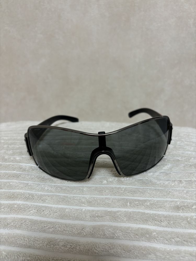 Prada Prada Vintage Shield Mask Sunglasses Size ONE SIZE - 3 Thumbnail