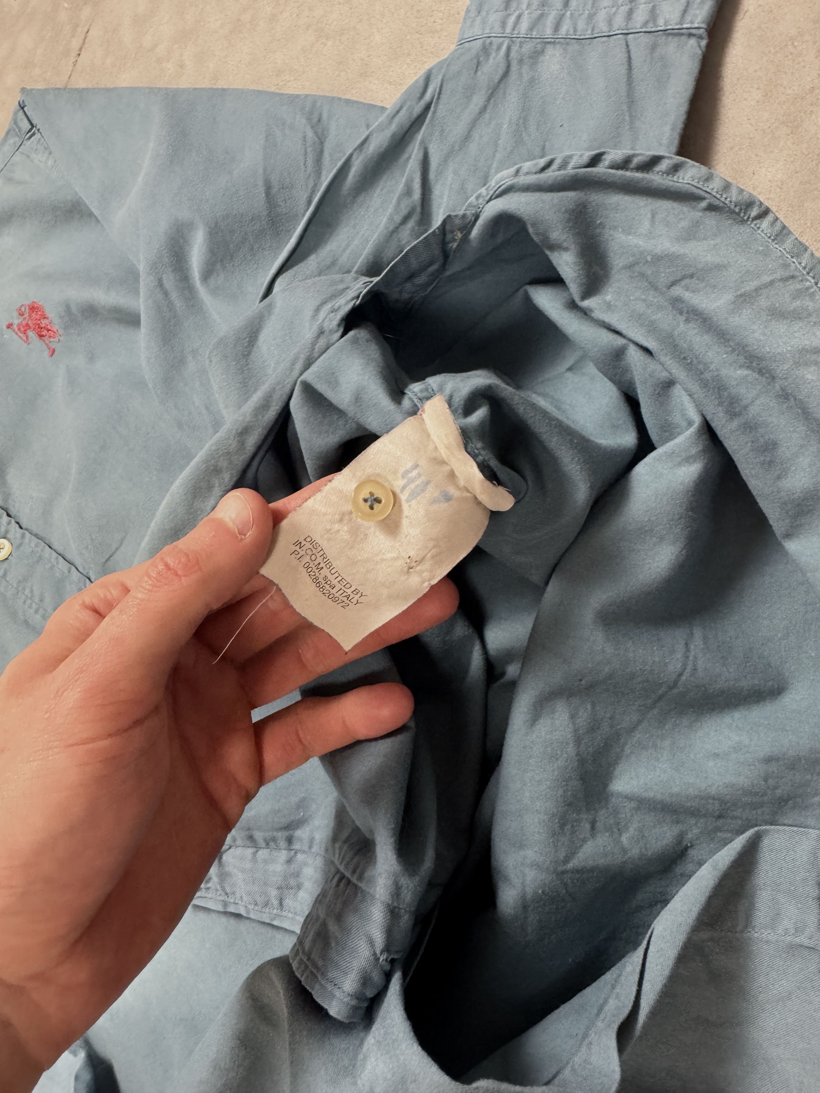 U.S. Polo Assn. × Vintage U.S. Polo Assn blue formal shirt elegant retro 90s y2k Size US M / EU 48-50 / 2 - 7 Thumbnail