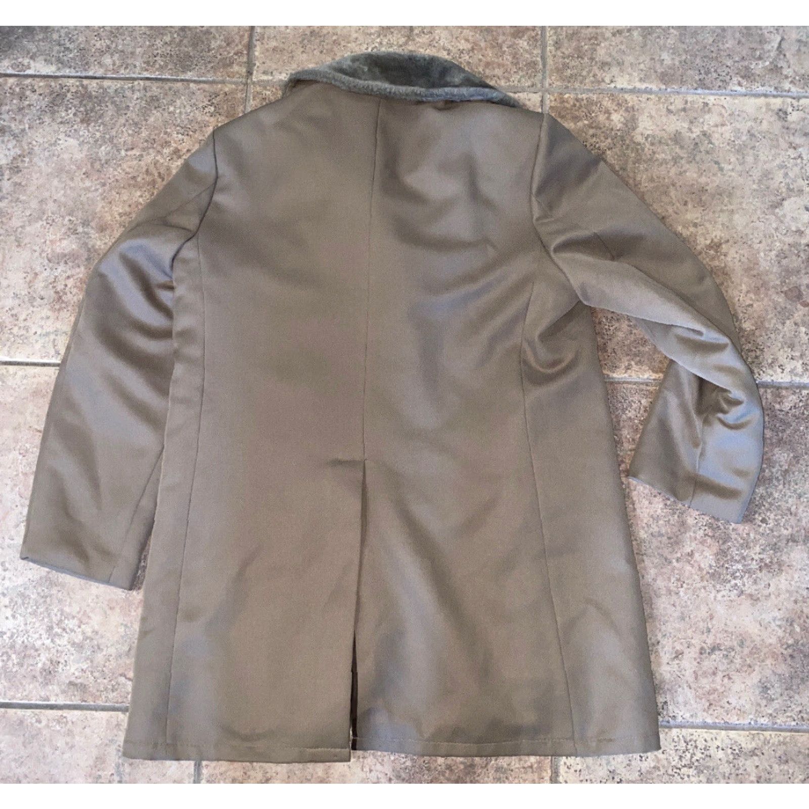 Vintage VINTAGE Fox Knapp Coat Mens Beige Fleece Lined Button Front Size 44 TALL Big & Tall Size US S / EU 44-46 / 1 - 6 Thumbnail