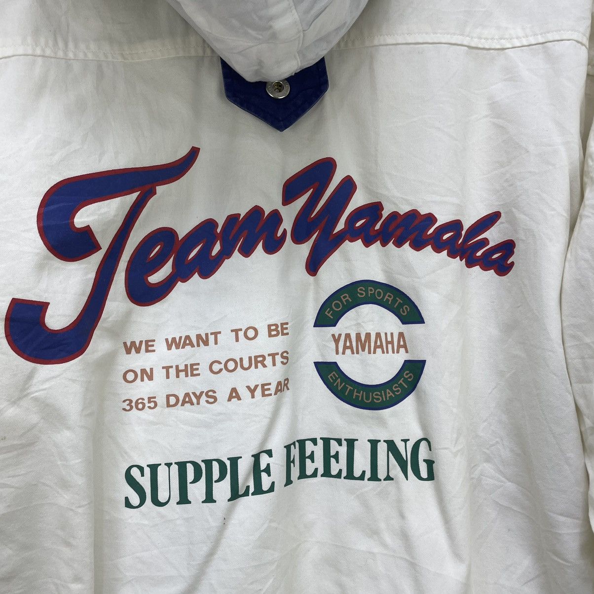 Japanese Brand × Yamaha Vintage Japanese Brand Team Yamaha Bomber Jacket Size US M / EU 48-50 / 2 - 9 Thumbnail