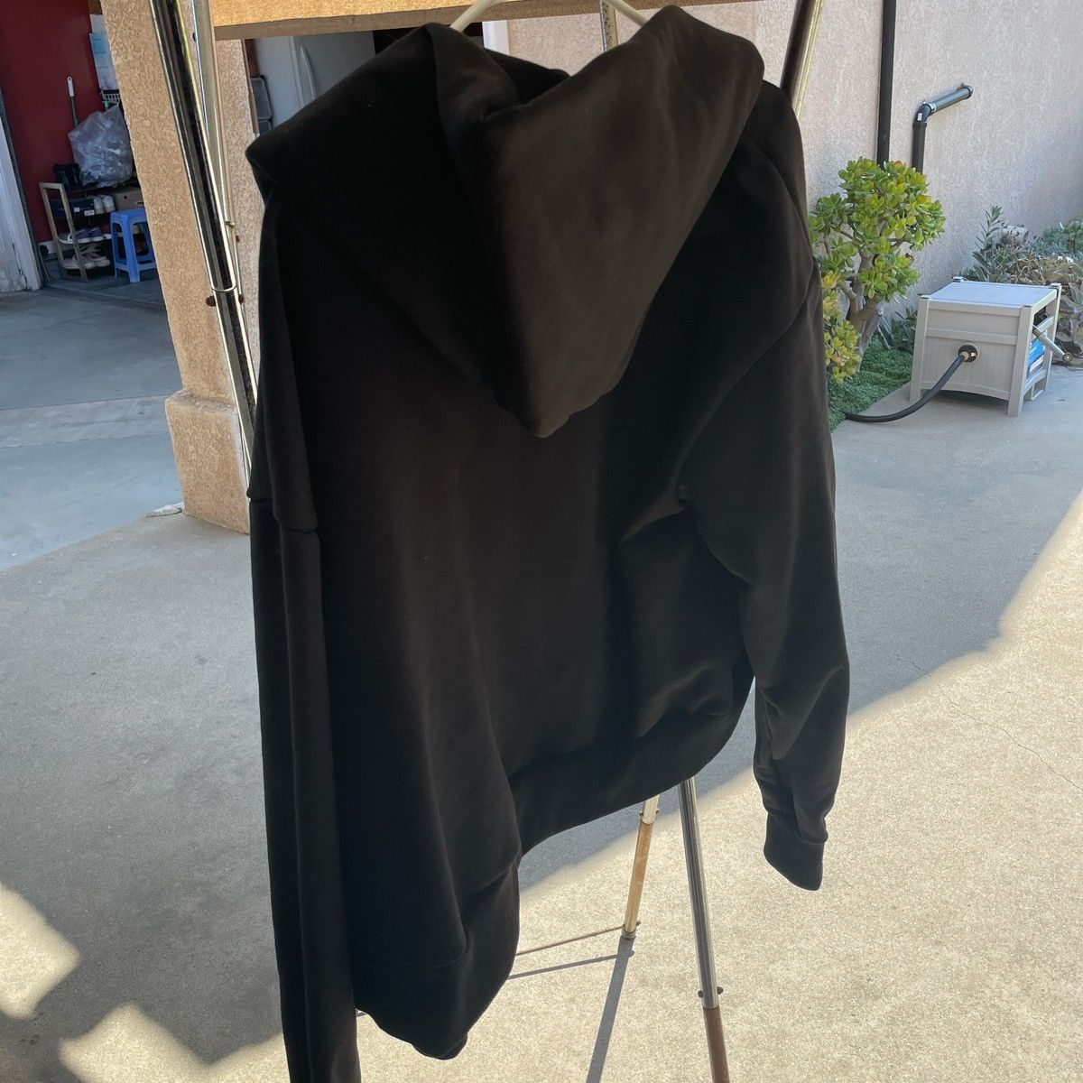 Other Spirit & Sin ULTRA-HEAVYWEIGHT DOUBLE ZIP HOOD - BLACK (S) Size US S / EU 44-46 / 1 - 3 Thumbnail
