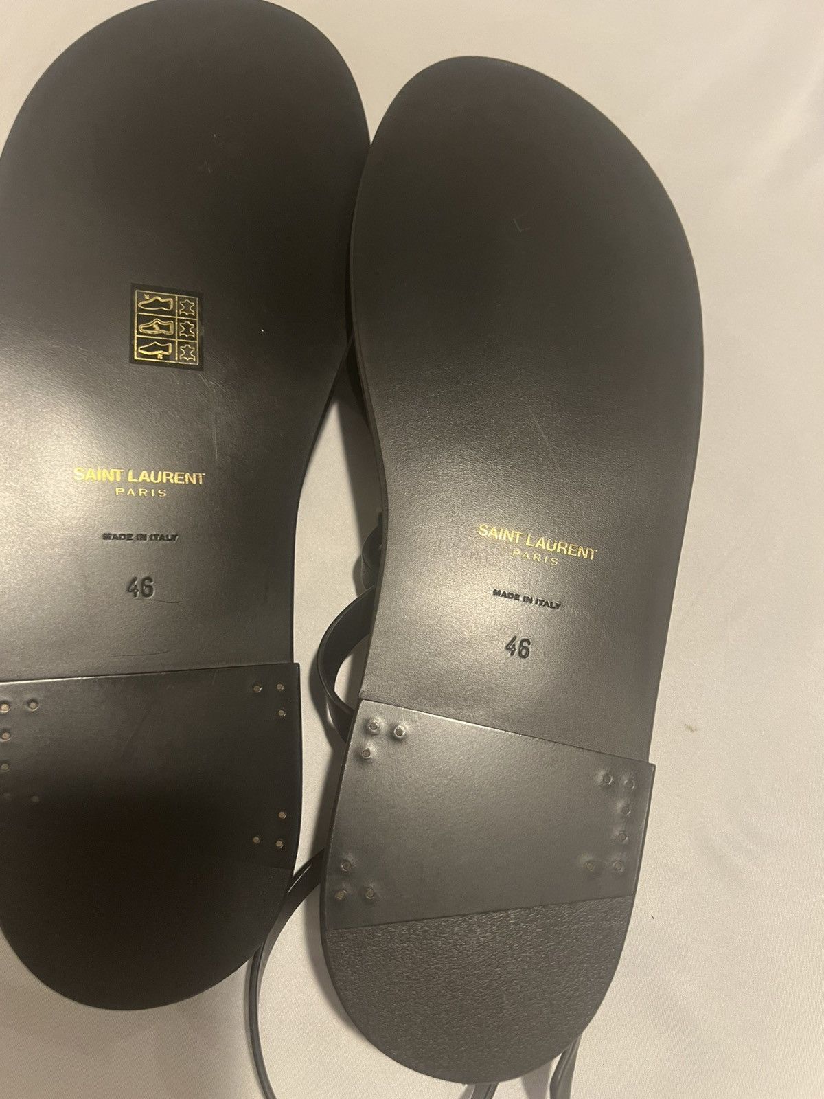 Saint Laurent Paris Saint Laurent men’s sandals . 45/12. $1290 Size US 12 / EU 45 - 5 Thumbnail
