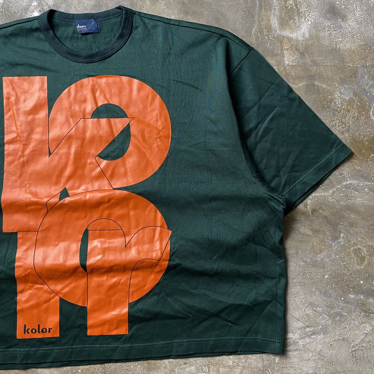 Kolor Kolor AW22 Oversized Cropped Shirt Size US S / EU 44-46 / 1 - 3 Thumbnail