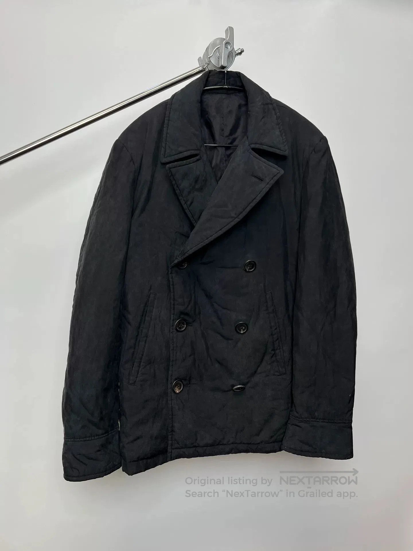 Yohji Yamamoto Yohji Yamamoto Black Cotton Jacket. Size US M / EU 48-50 / 2 - 2 Thumbnail