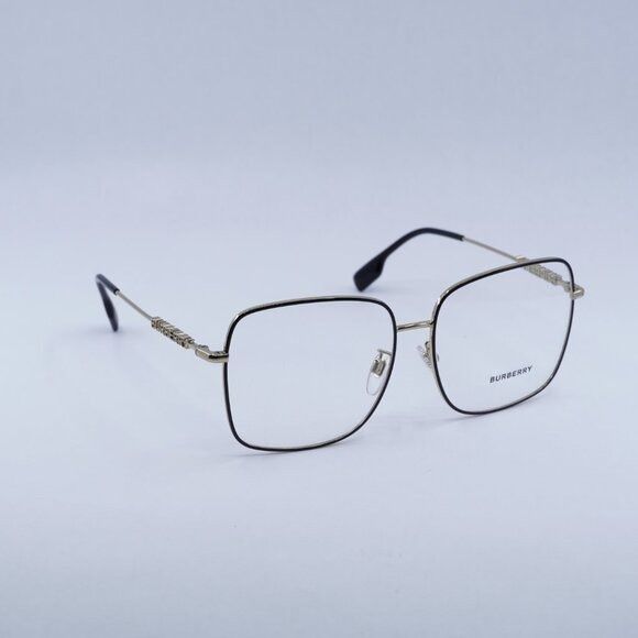Burberry Burberry BE1378D 1326 Eyeglasses Black 57mm Square Frame Size ONE SIZE - 3 Thumbnail