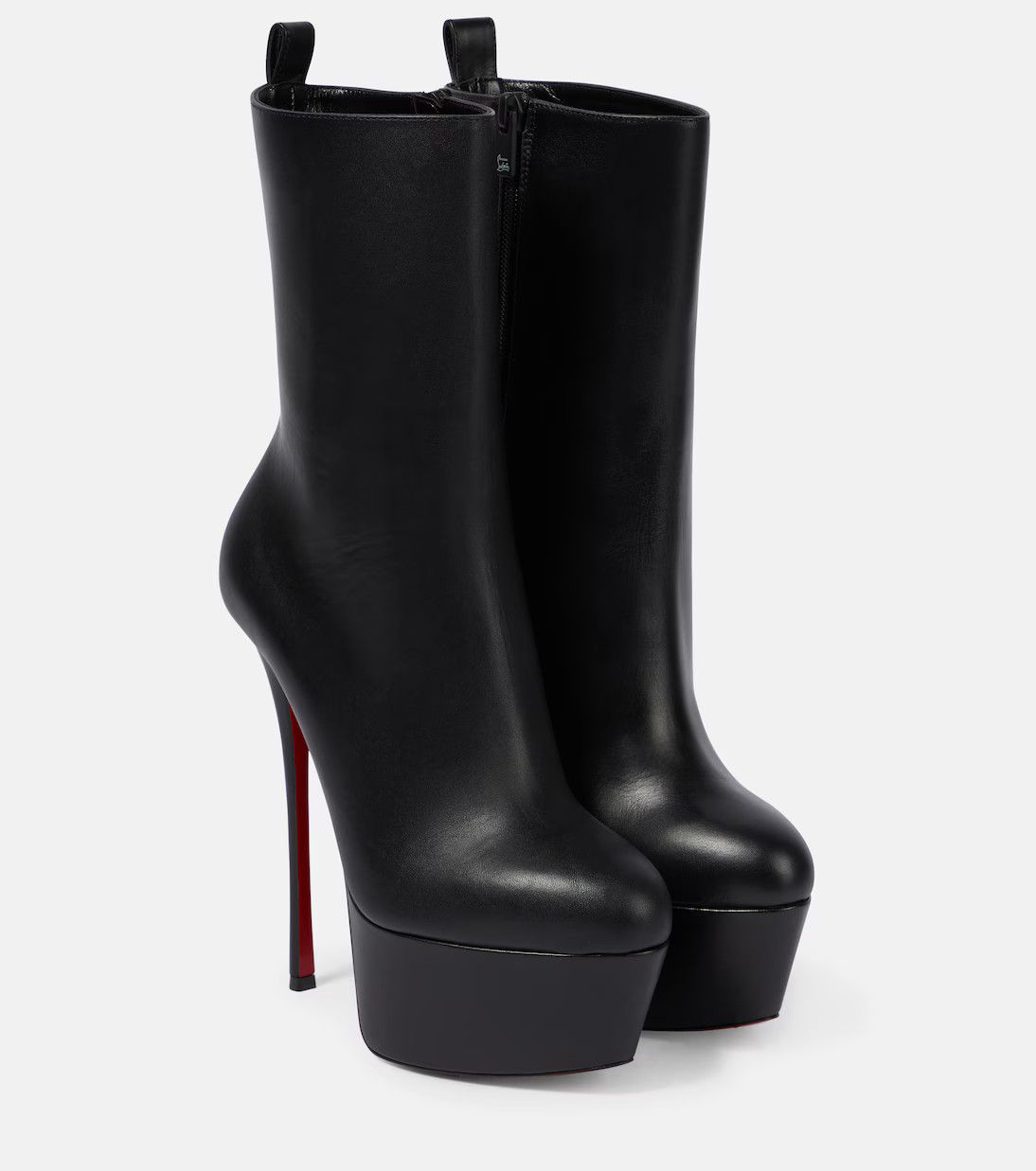 Christian Louboutin o1s1wg111224 Dolly Booty Alta 160 Calf in Black Size US 9 / IT 39 - 2 Thumbnail