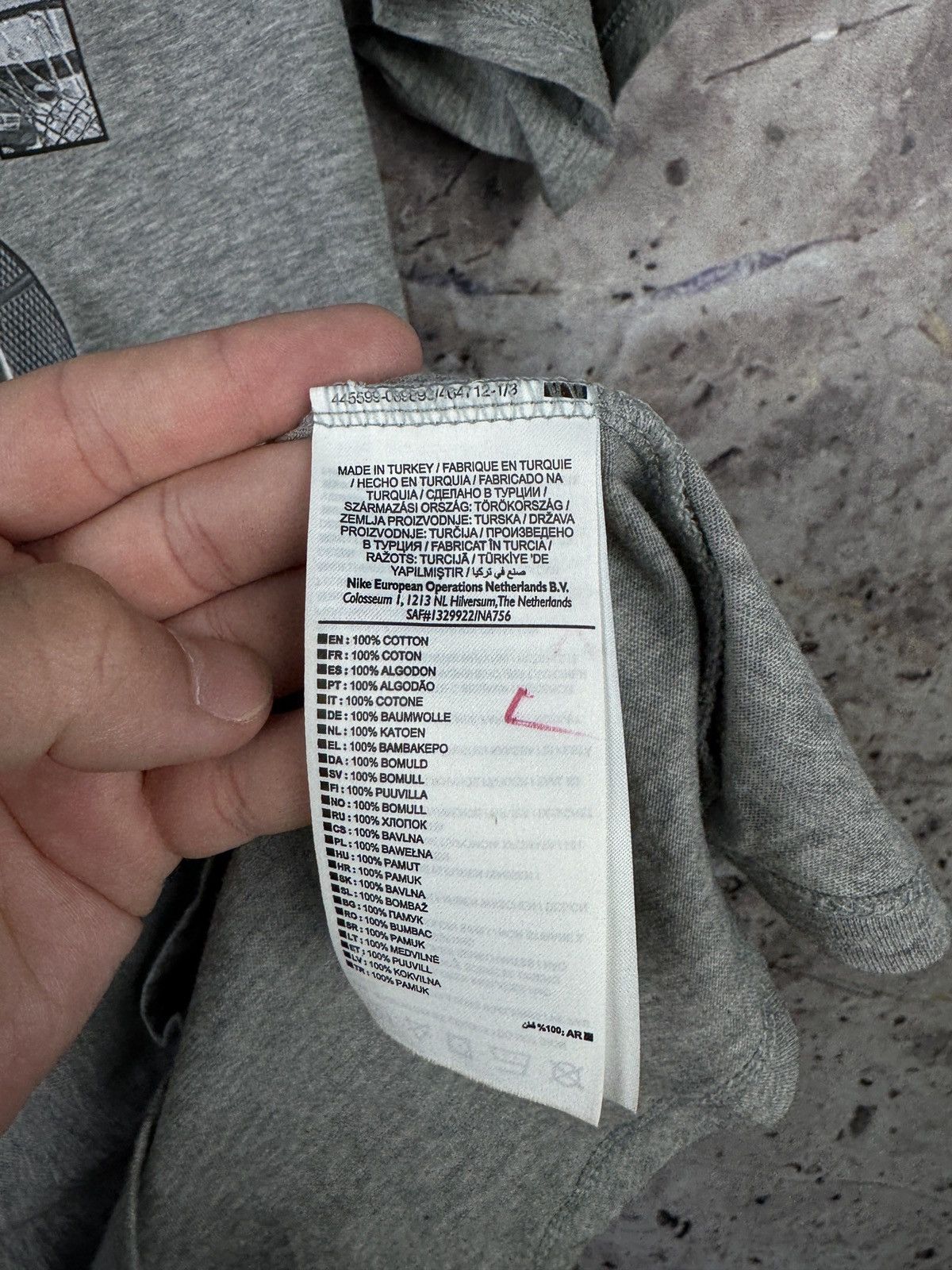 Nike Men’s Nike Just Do It T-Shirt Grey Streetwear Size Small Size US S / EU 44-46 / 1 - 7 Thumbnail