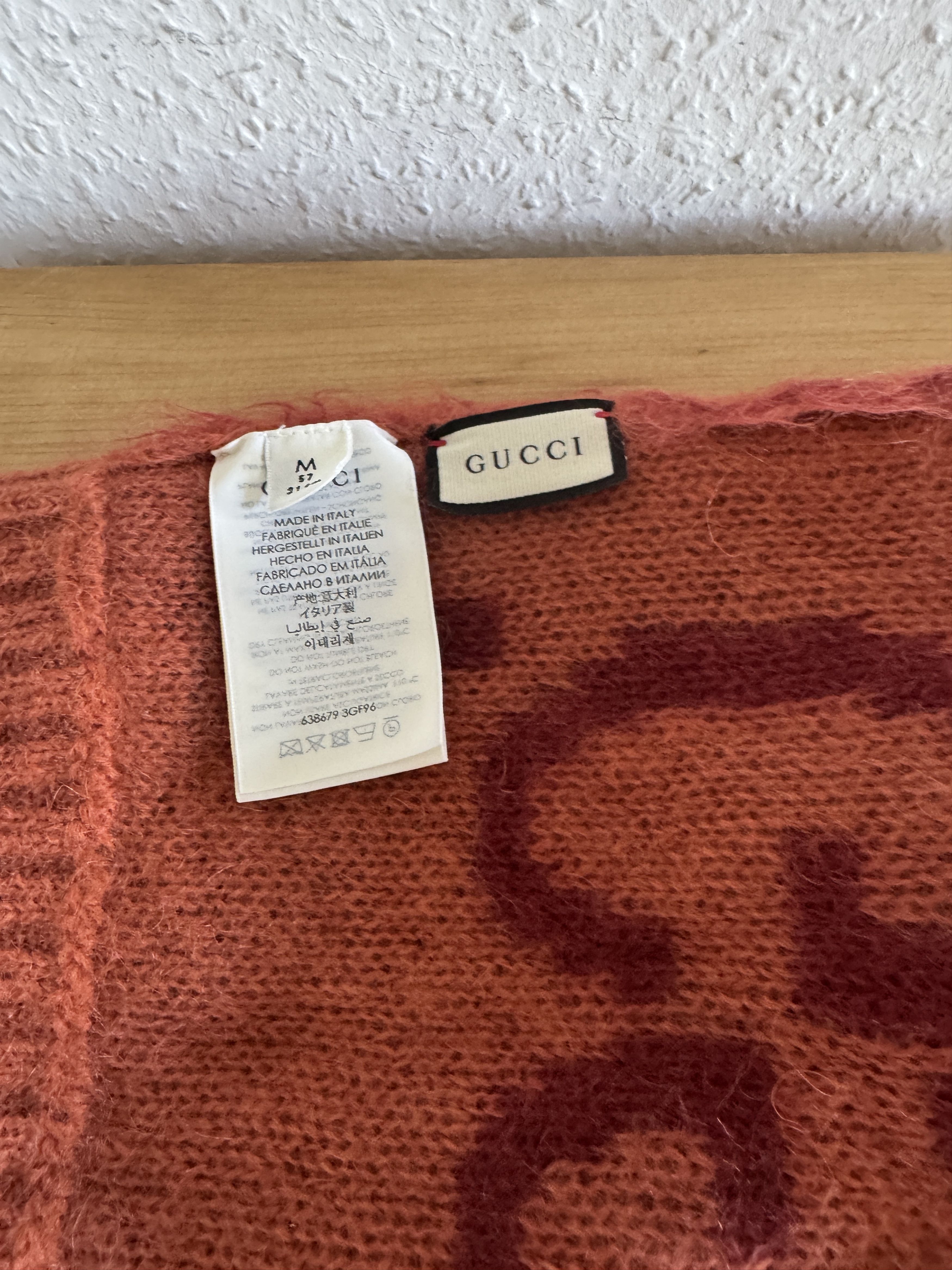 Gucci Red Mohair Beanie Size ONE SIZE - 3 Thumbnail