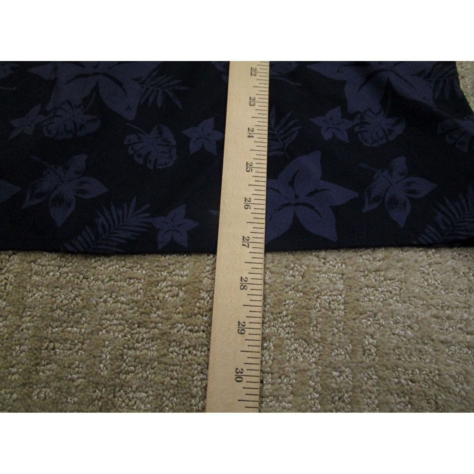 Mizzen+Main Mizzen+Main Shirt Men M Blue Short Sleeve Button Up Leeward Floral Hawaiian Size US M / EU 48-50 / 2 - 6 Thumbnail