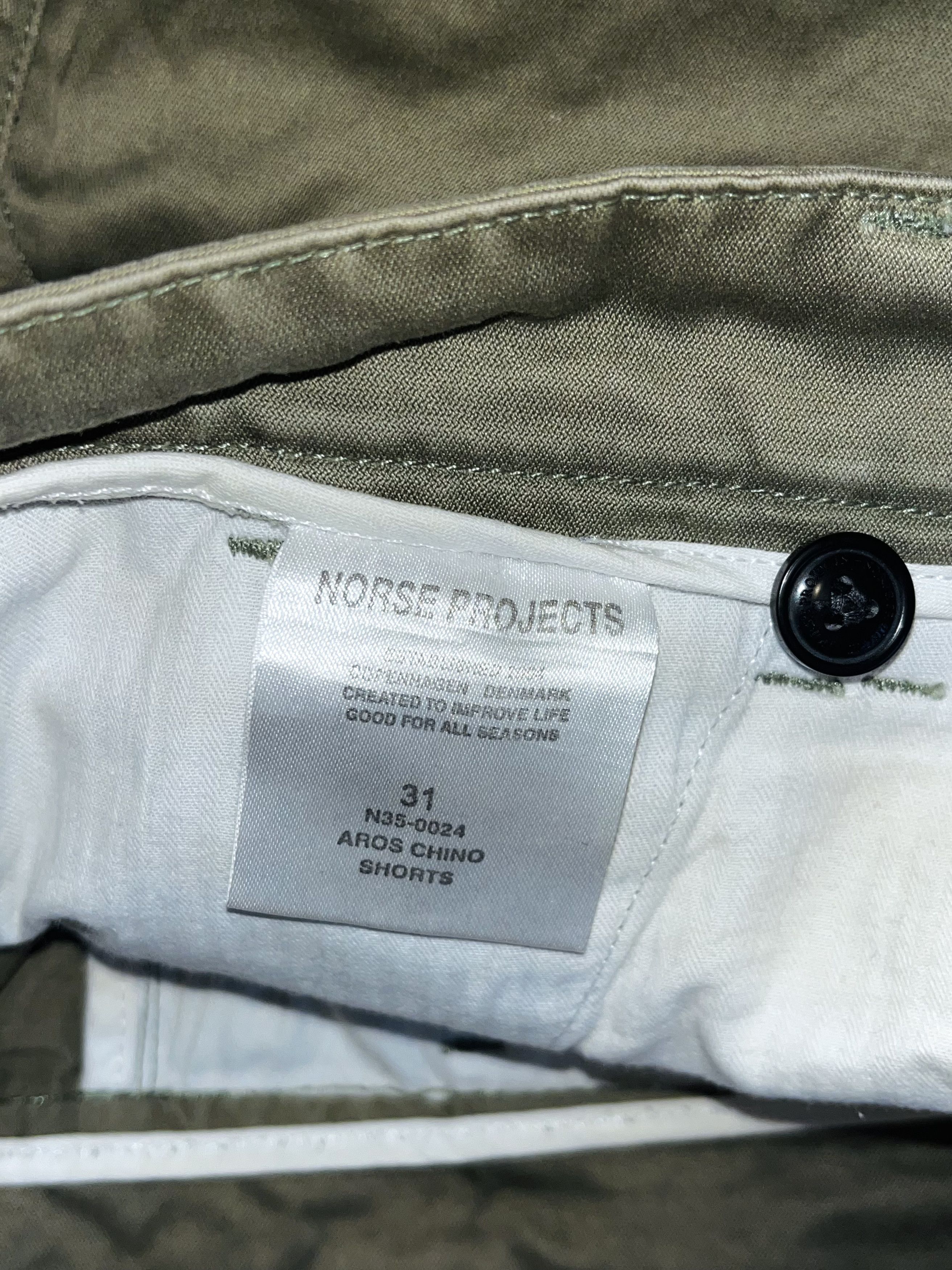 Norse Projects Aros Chino Shorts Size US 31 - 4 Thumbnail