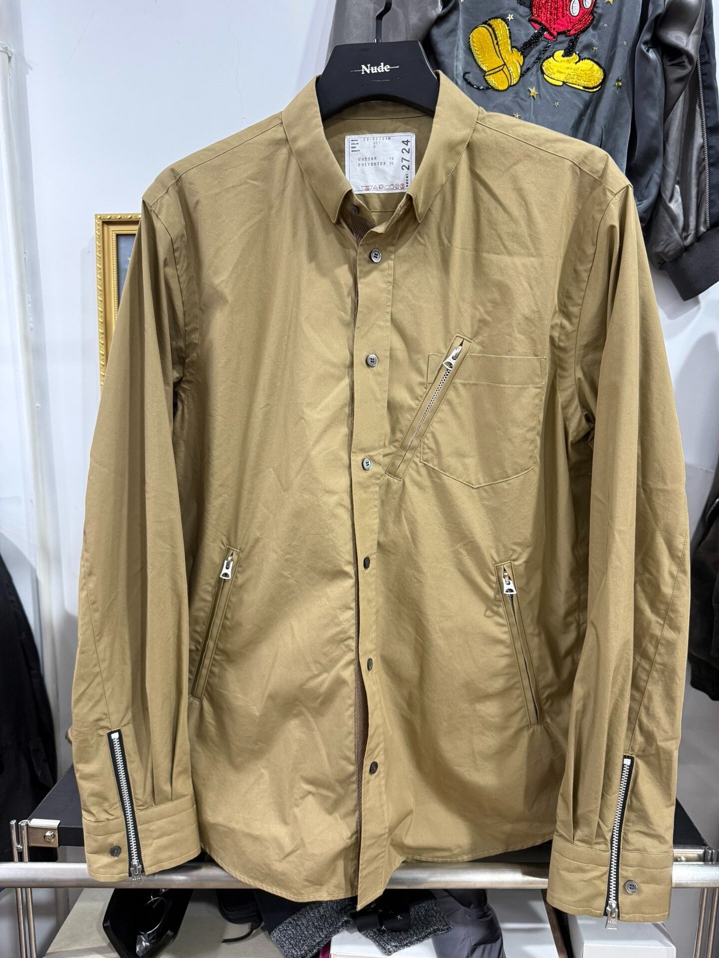 Comme des Garcons Sacai Spliced Shirt Jacket Size US L / EU 52-54 / 3 - 1 Thumbnail