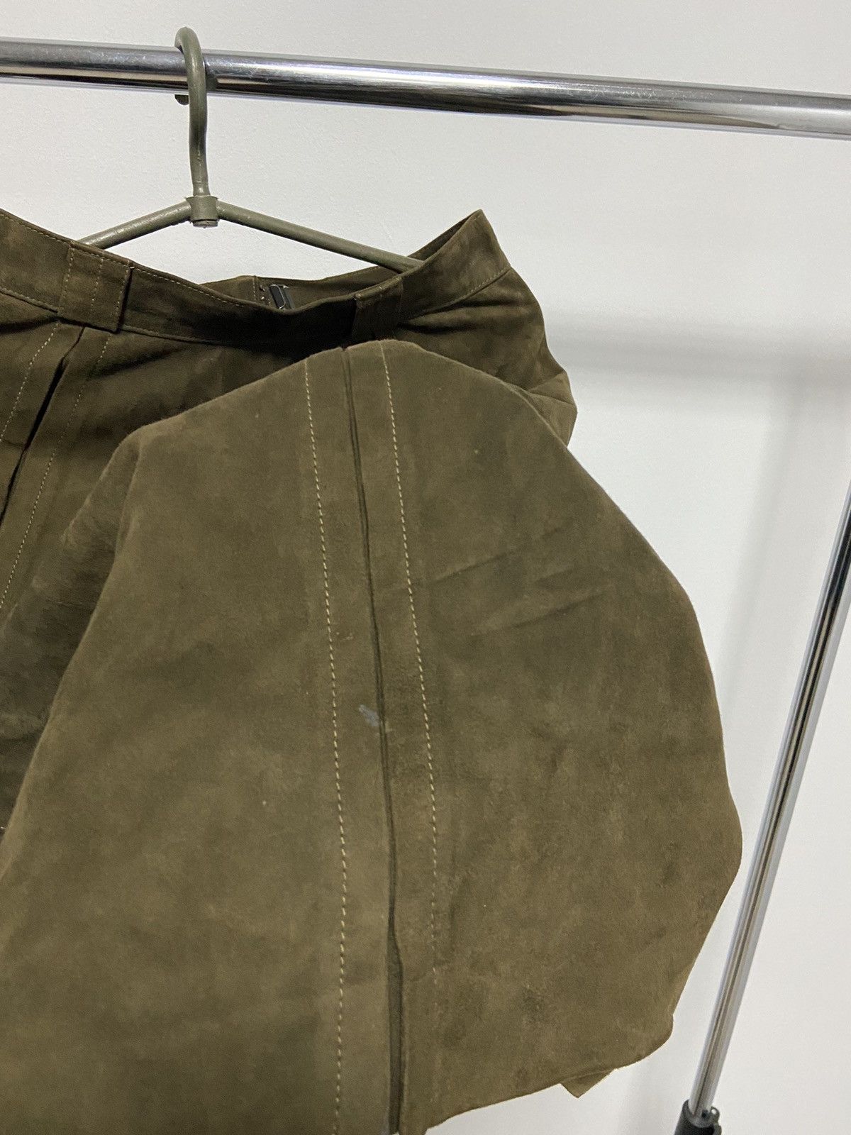 Gucci × Vintage Gucci Vintage leather Skirt Womans Luxury Size 28" / US 6 / IT 42 - 9 Thumbnail