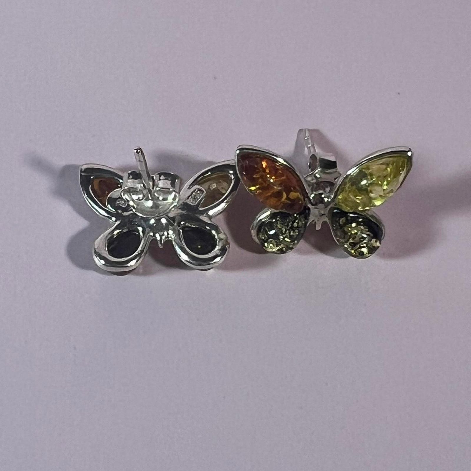 Jewelry Hespera silver butterfly stud earrings Size ONE SIZE - 2 Thumbnail