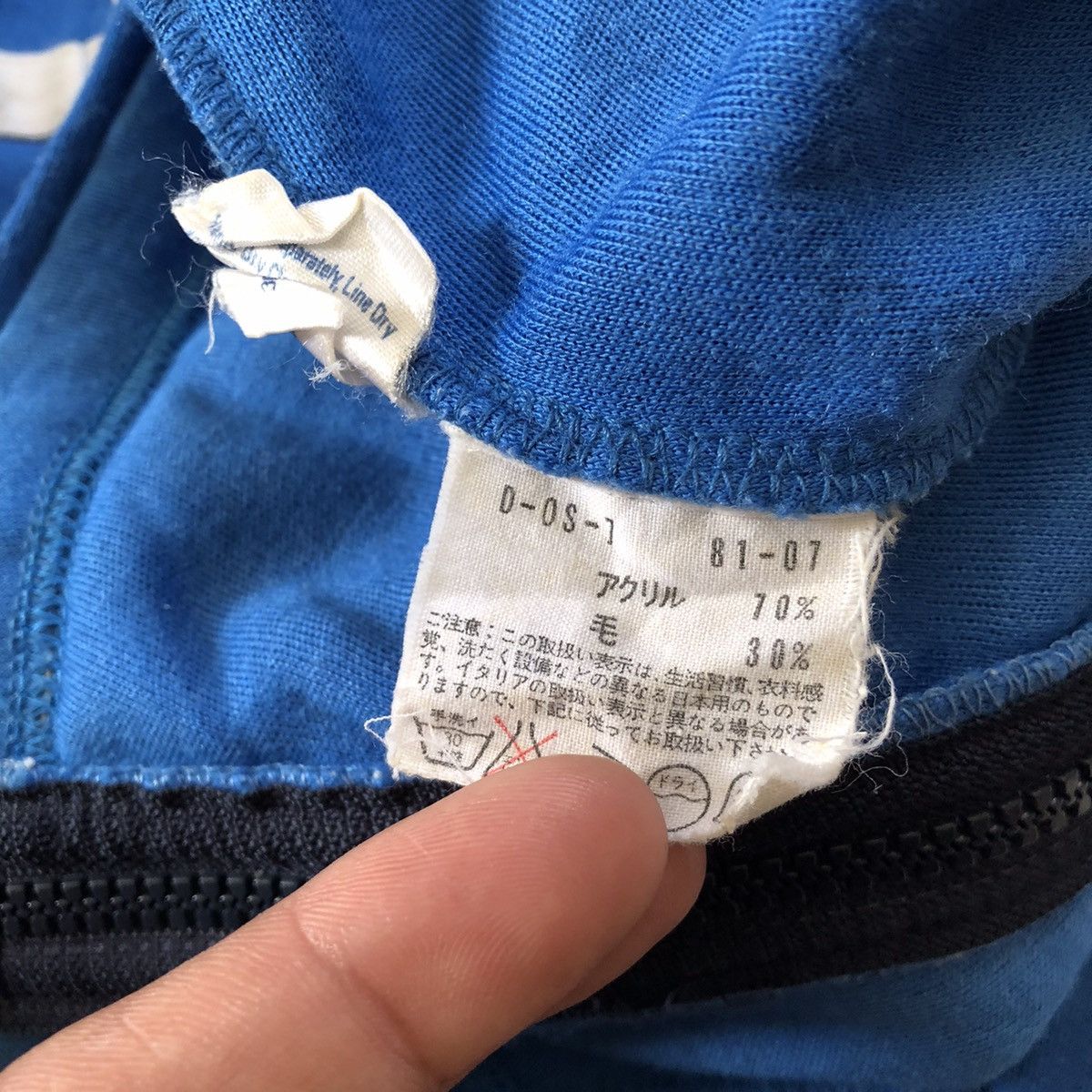 Fila × Vintage 1980 FILA BJ Borg French Blue Settanta mk2 Tracktop Jacket Size US M / EU 48-50 / 2 - 10 Thumbnail