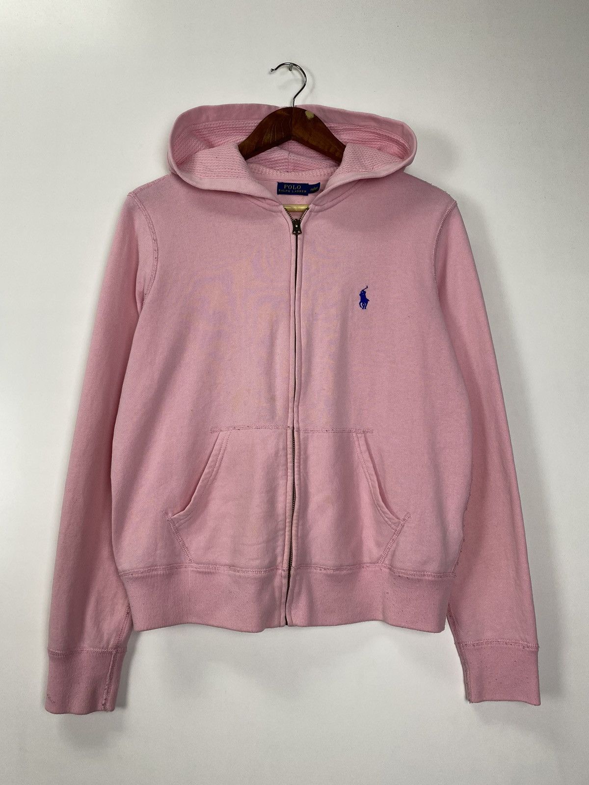 Polo Ralph Lauren Vintage Polo Ralph Lauren pink hoodies Size US L / EU 52-54 / 3 - 2 Thumbnail