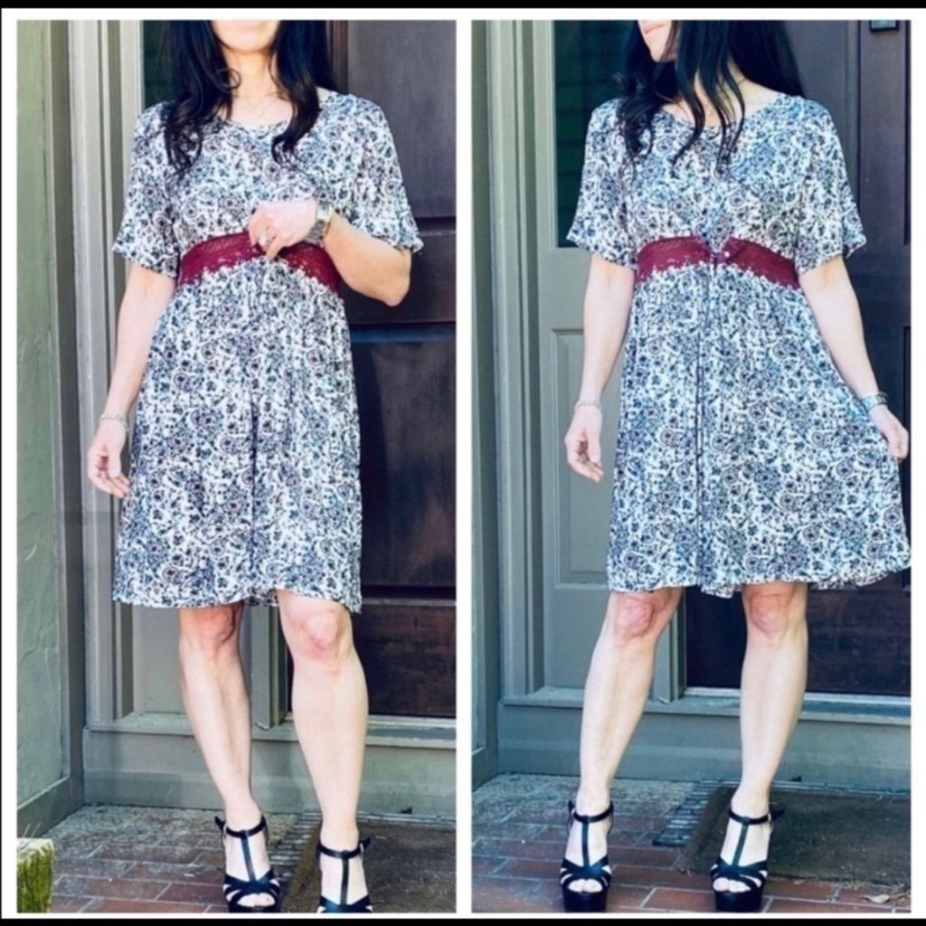 The Unbranded Brand NWT Boutique Floral Dress Size XS / US 0-2 / IT 36-38 - 2 Thumbnail