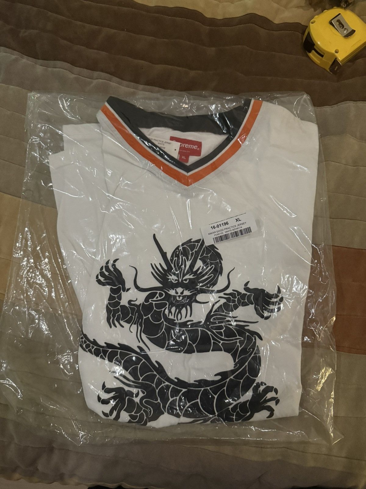 Supreme Supreme Knowledge God Practice Jersey White Size US XL / EU 56 / 4 - 2 Thumbnail