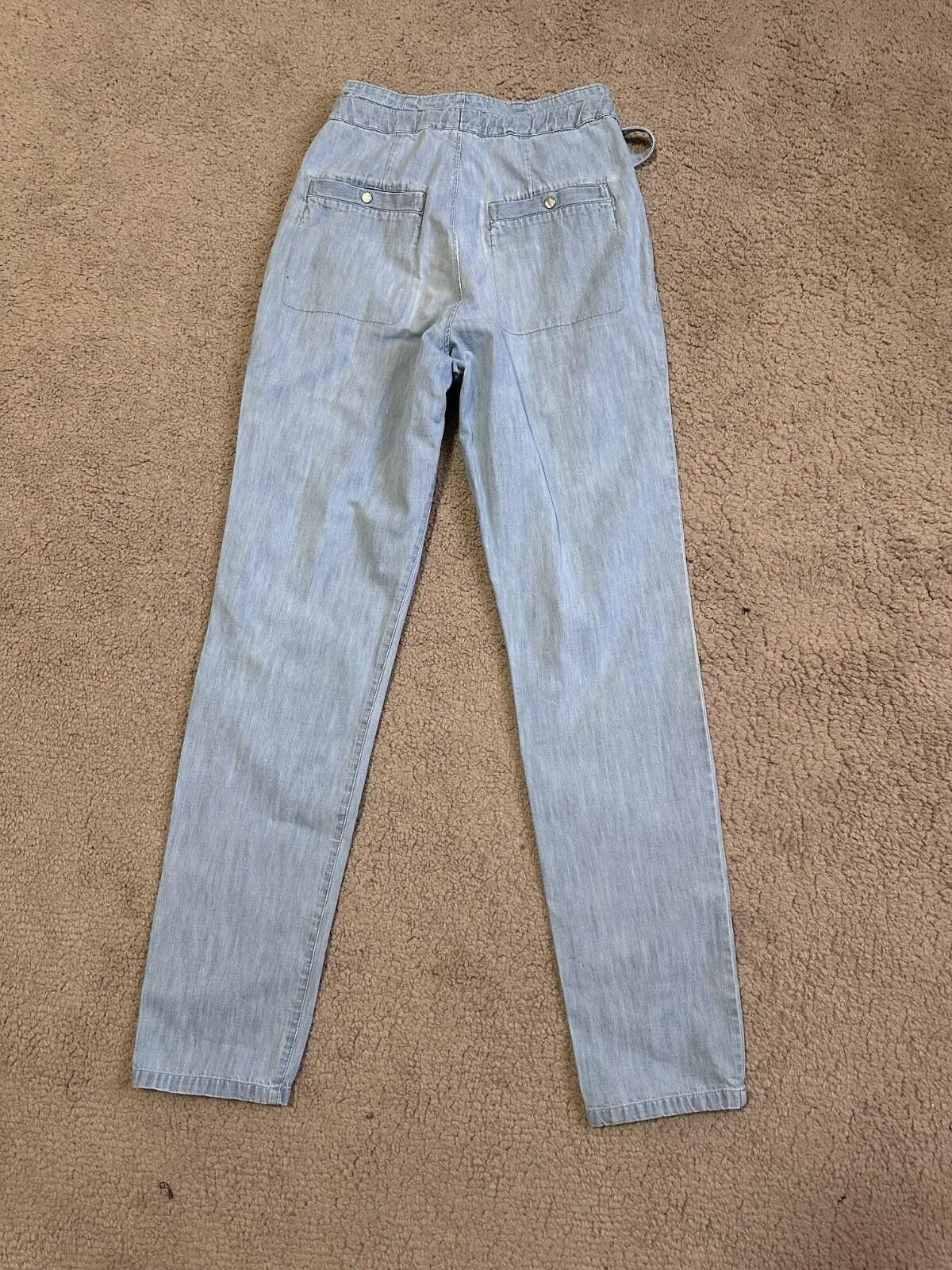 Isabel Marant Isabel Marant Chambray Muardo Pants Blue Size 34 Size 34" / US 12 / IT 48 - 7 Thumbnail