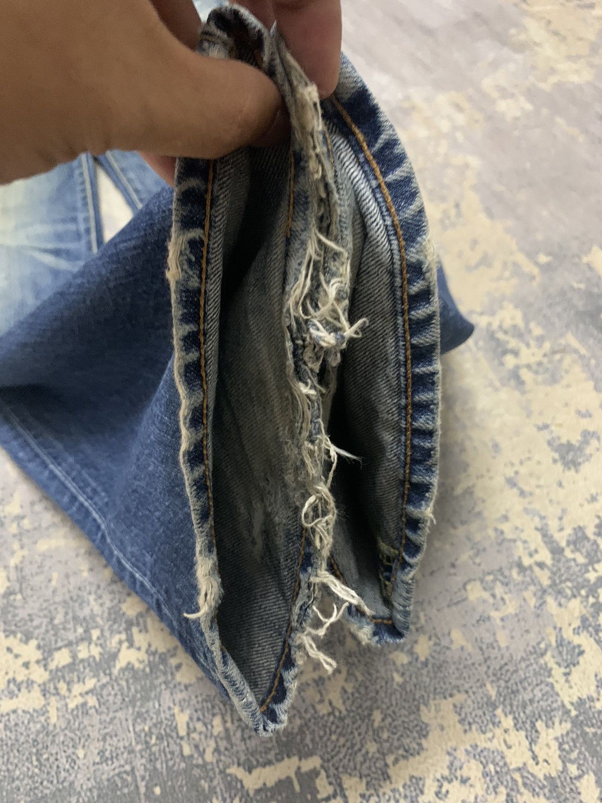 Hysteric Glamour Uniqlo Japan Distressed Hysteric Glamour Style Jeans 34x33 Size US 34 / EU 50 - 7 Thumbnail